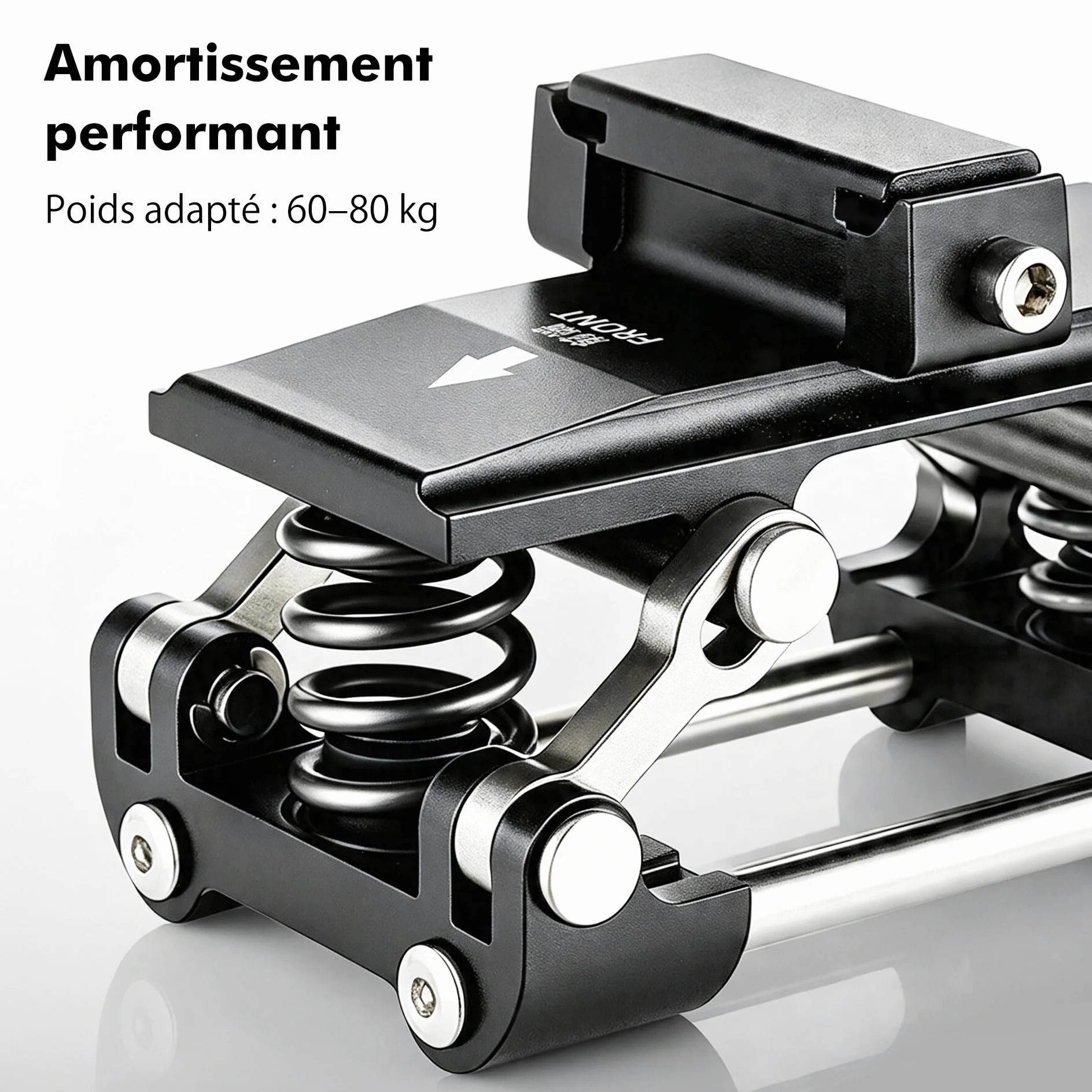 Mimoke Amortisseur de selle de vélo, suspension de selle universelle | Ressort de selle de vélo, amortisseur confort pour vélo électrique, VTT, vélo de trekking