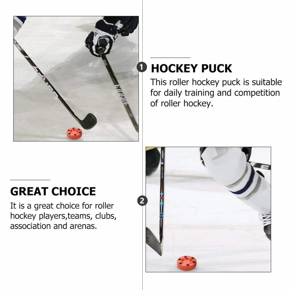 WINOMO Lot de 2 battes de Hockey sur roulettes - Entraînement de Hockey