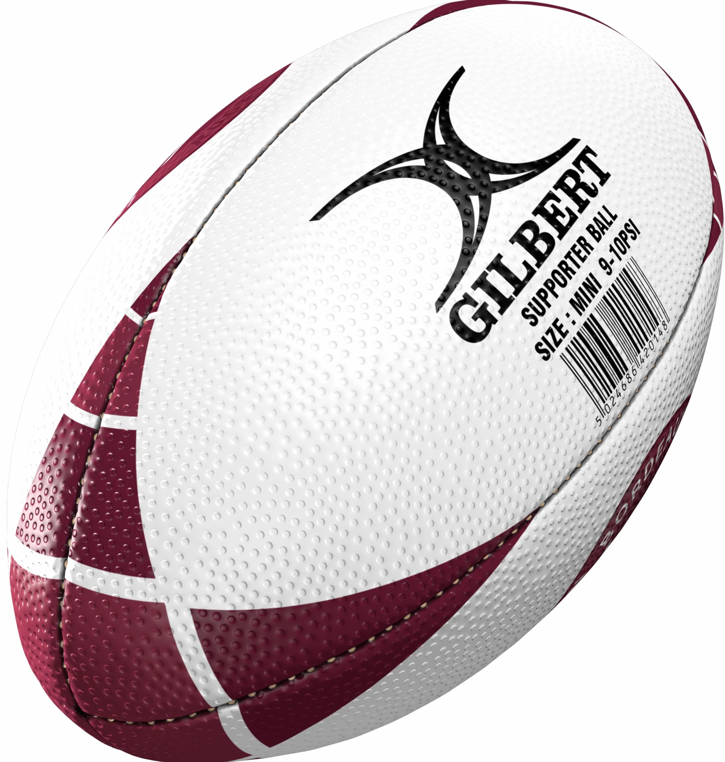 Gilbert Mini Ballon de Rugby UBB Bordeaux - Collection Officielle