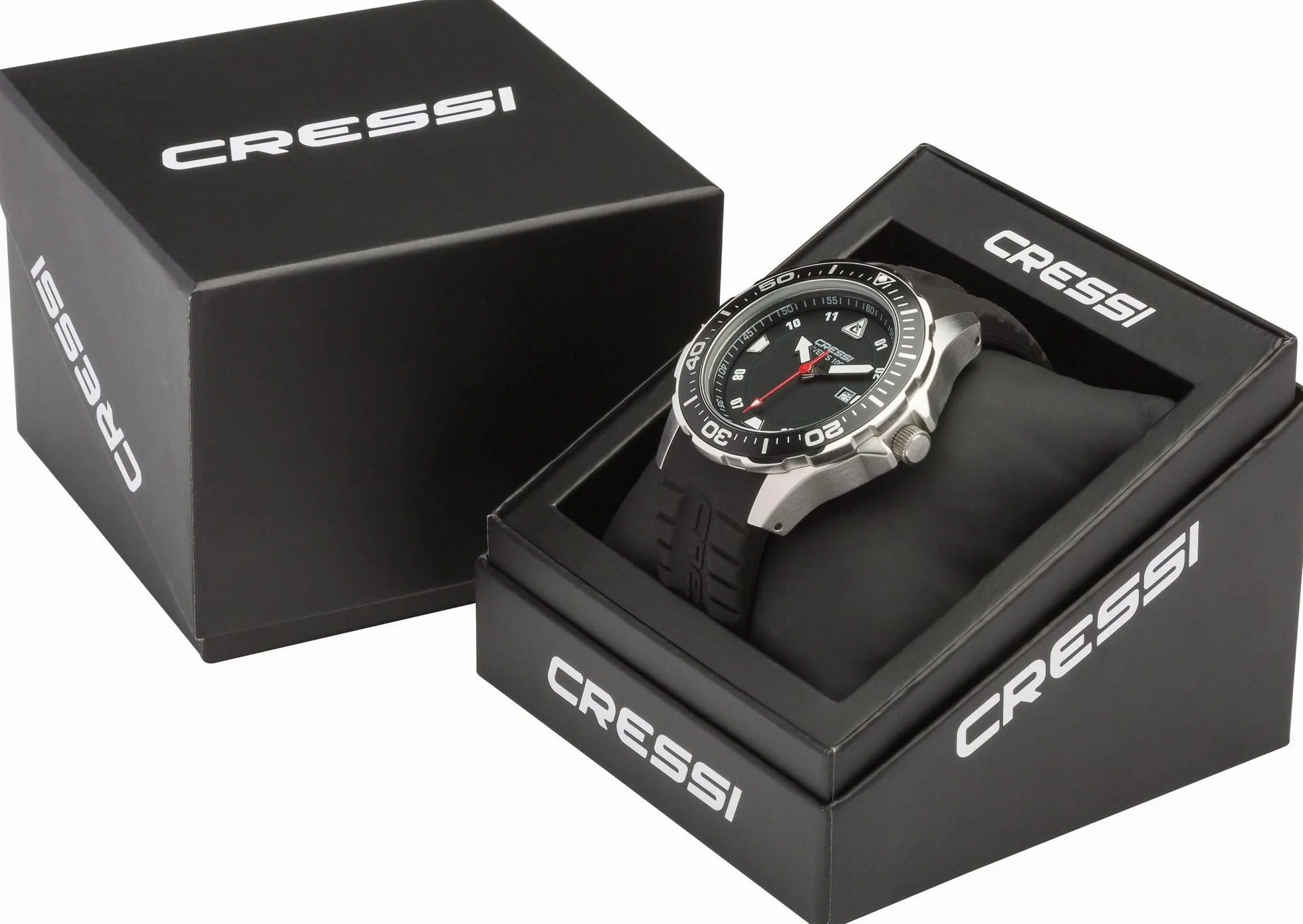 Cressi Traveller Dual Time Montre de Plongée 200m 20ATM