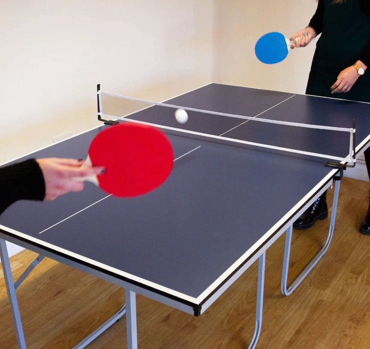 Table de Pingpong Tennis de Table pliable en Fer 180cm x 100cm Extérieur Intérieur