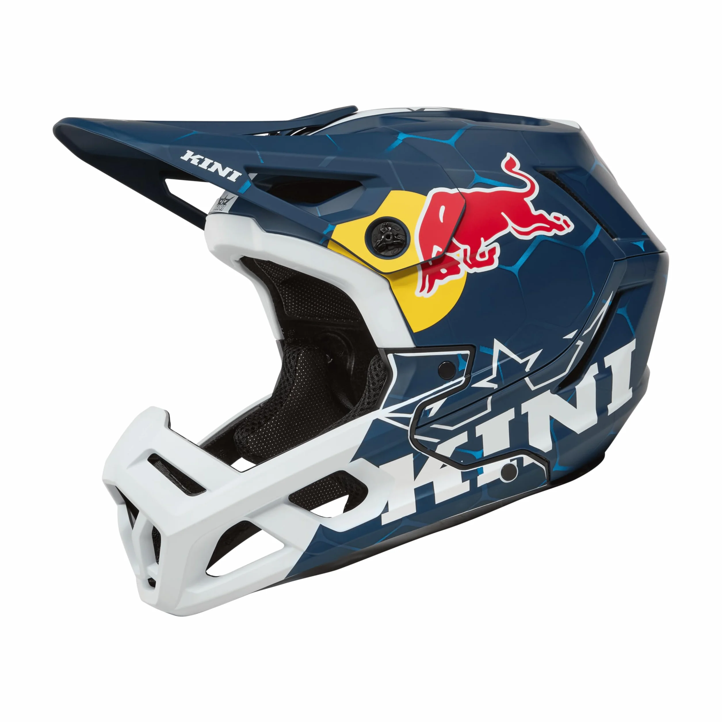 EC Kini Red Bull 1.0 Casque de VTT bleu et blanc taille L 59/60 cm