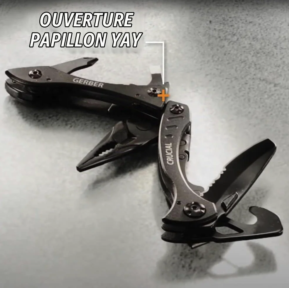 Gerber Crucial Black Pince Multifonctions | 31-001518