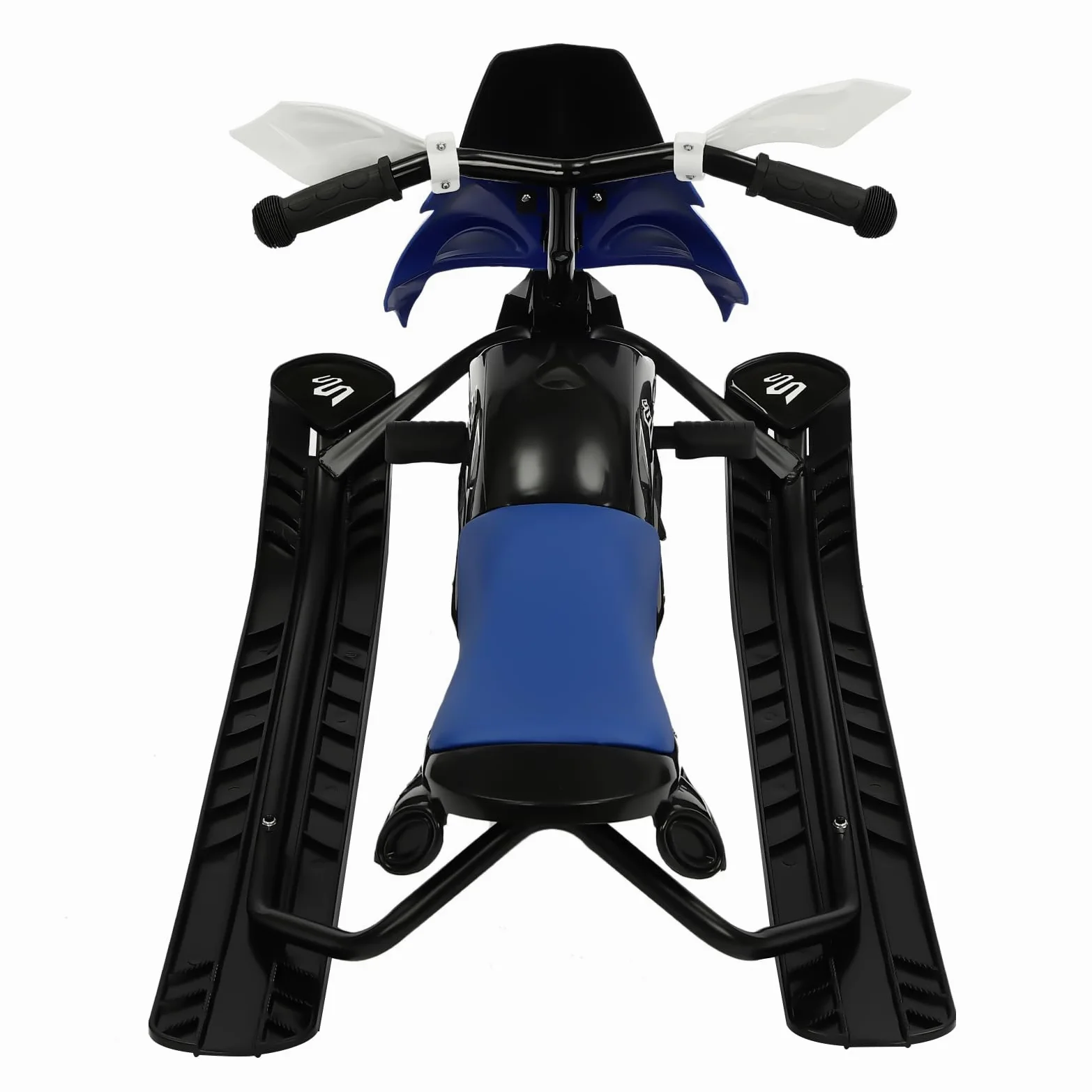 Luge,Luge Enfant Luge à Ski avec Freins, Luge Manoeuvrable Classique pour Enfants et Adolescents Coussin Réglable 124 * 51 * 43.5cm,pour Plus de 3 Ans