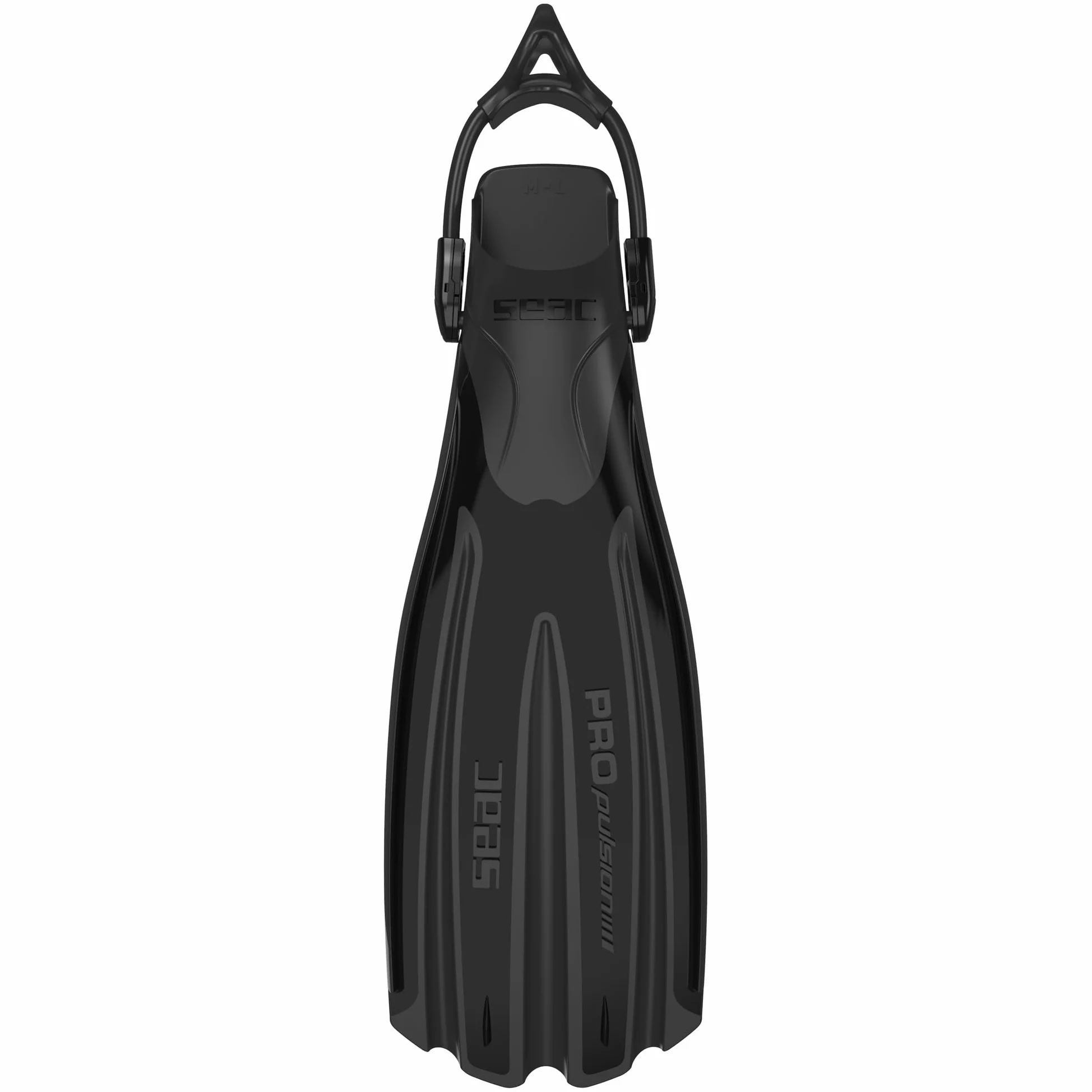 SEAC Propulsion S, Palmes de plongée avec Sangle élastique, Made in Italy