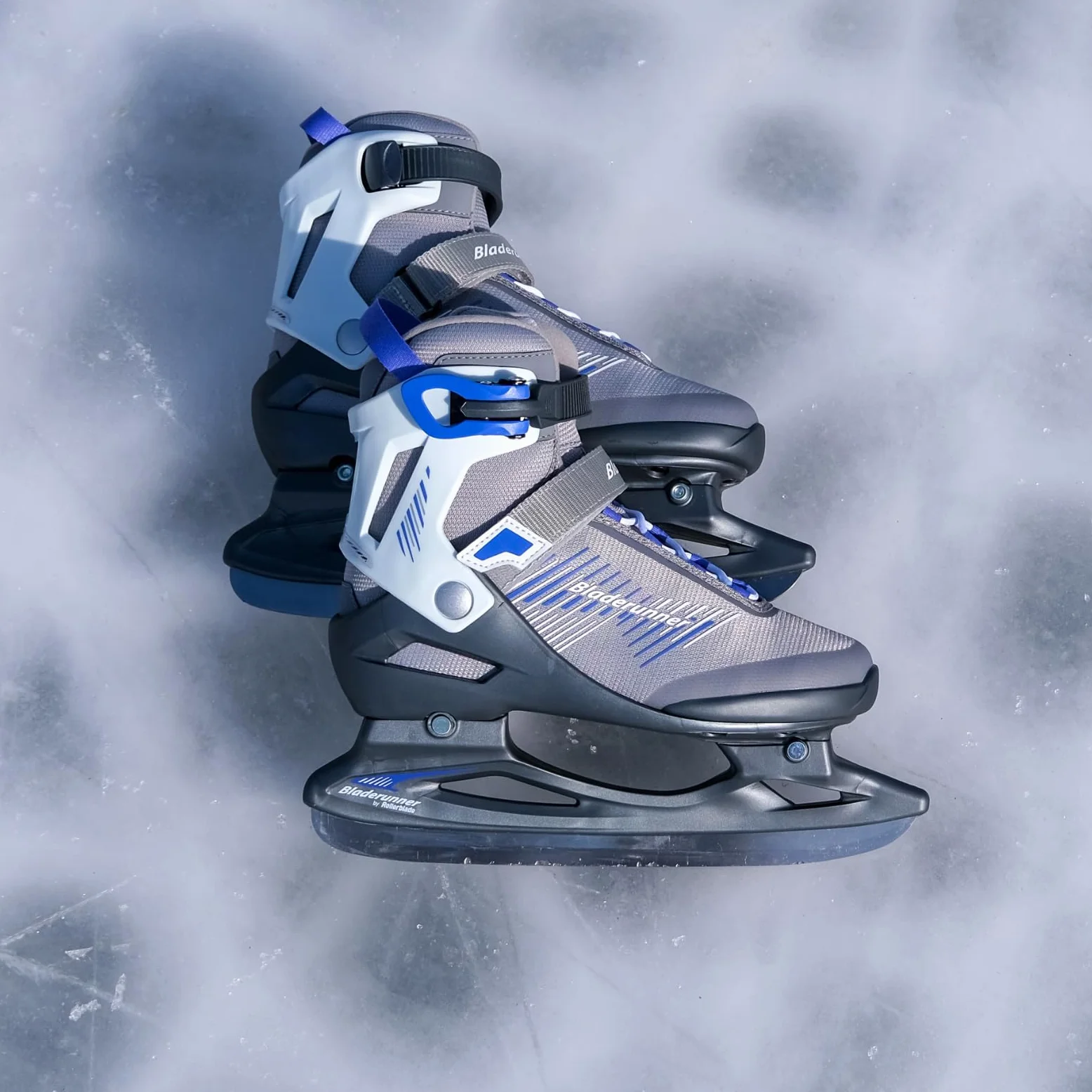 Bladerunner Igniter Ice W Patins à Glace, Femme, Argent/Bleu, 41