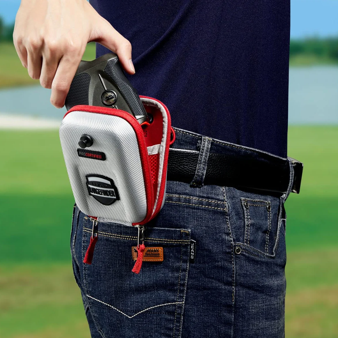 Étui rigide pour télémètre de golf, sac banane, Golf Rangefinder Case