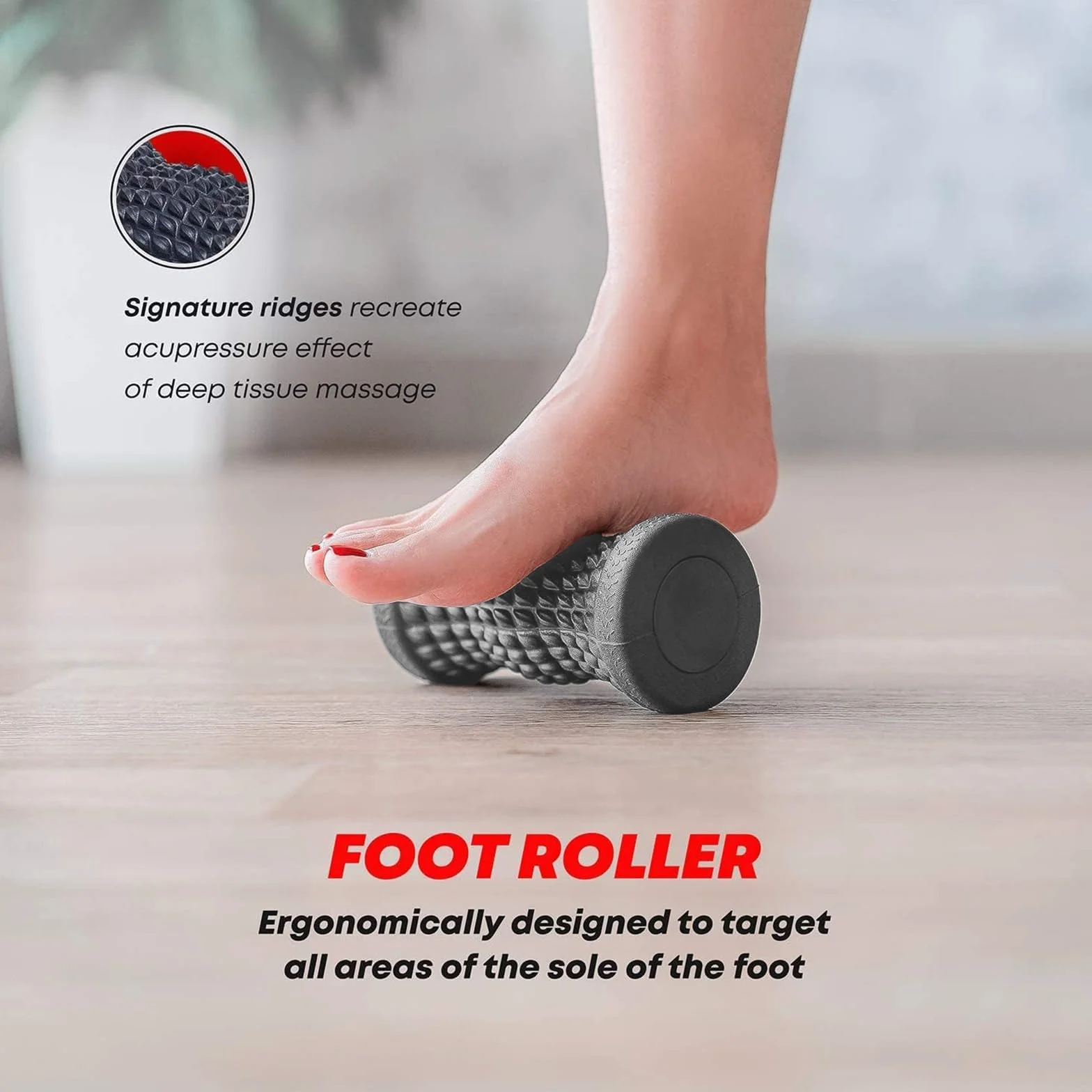 Ensemble De Rouleaux En Mousse 4 En 1, Colonne De Yoga Solide, Balle De Massage Des Pieds, Rouleau Portatif Pour Dos Et Muscles