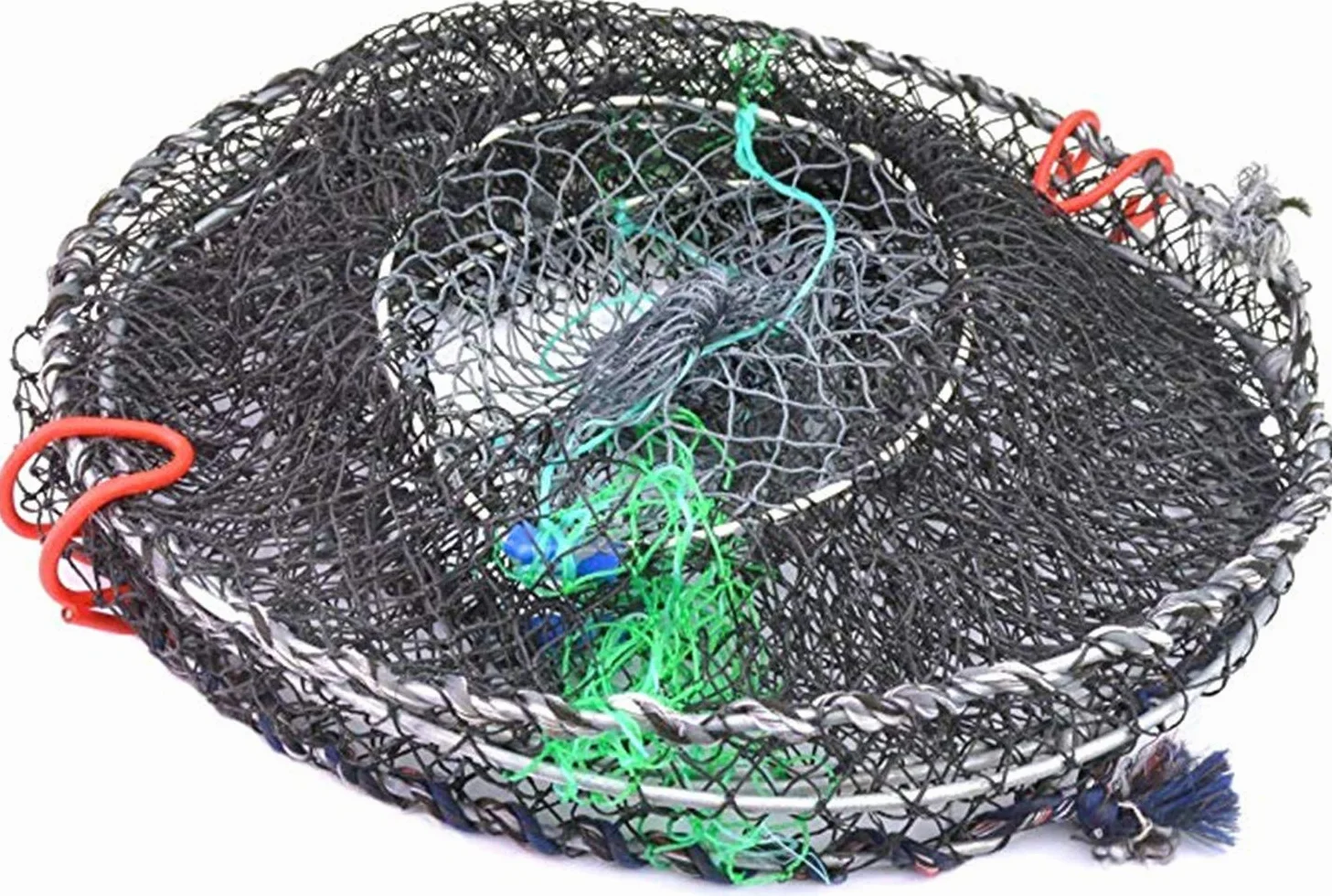 Filet à grenouilles crevettes crabes 30 x 55 cm nylon