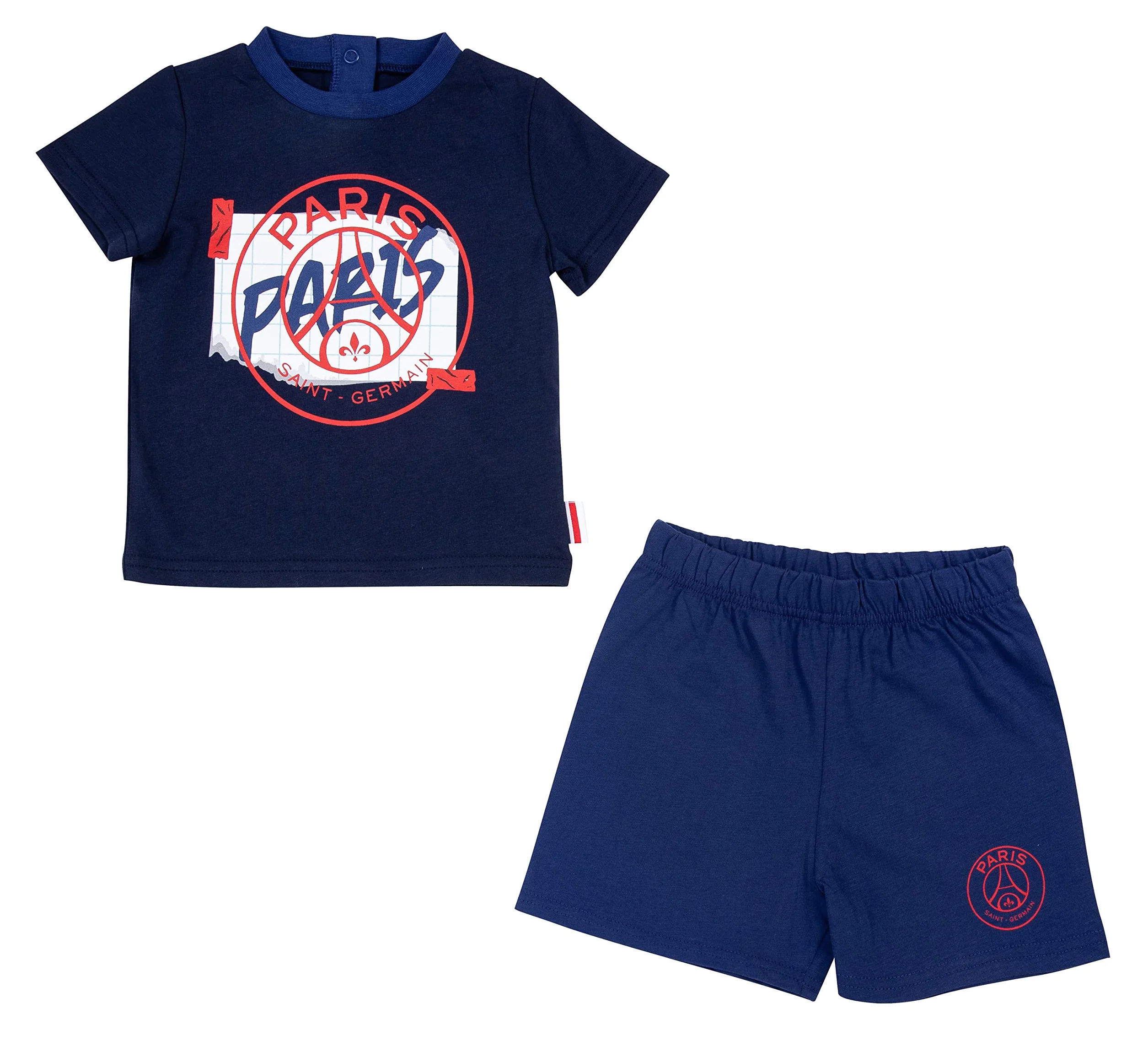 Paris Saint Germain PSG Ensemble t-Shirt Short bébé garçon Collection Officielle