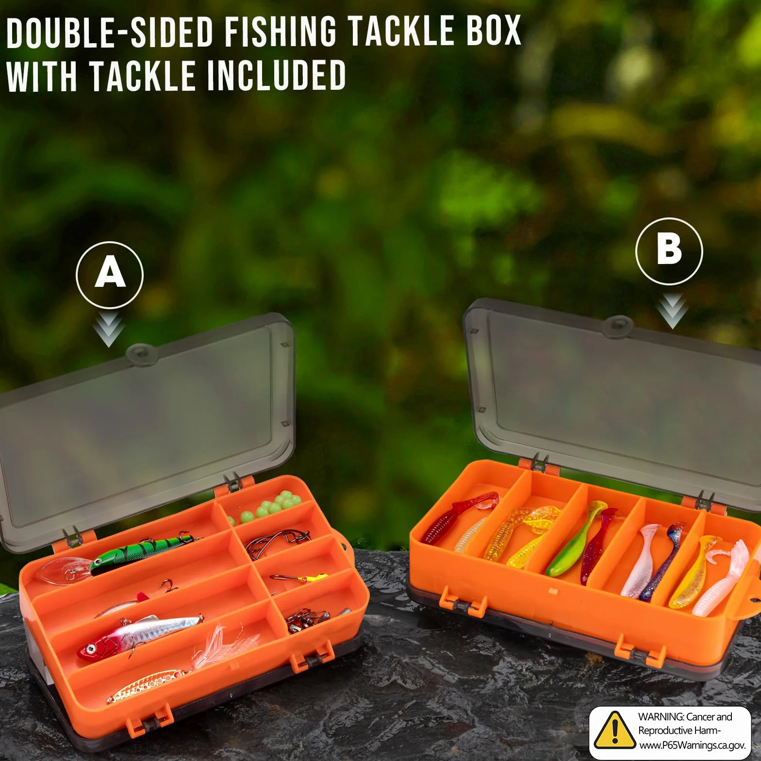 THKFISH Canne à pêche et Moulinet avec Sac à Dos, Canne à pêche télescopique, Moulinet, appâts de pêche, Pince et Pince à pêche pour Adultes