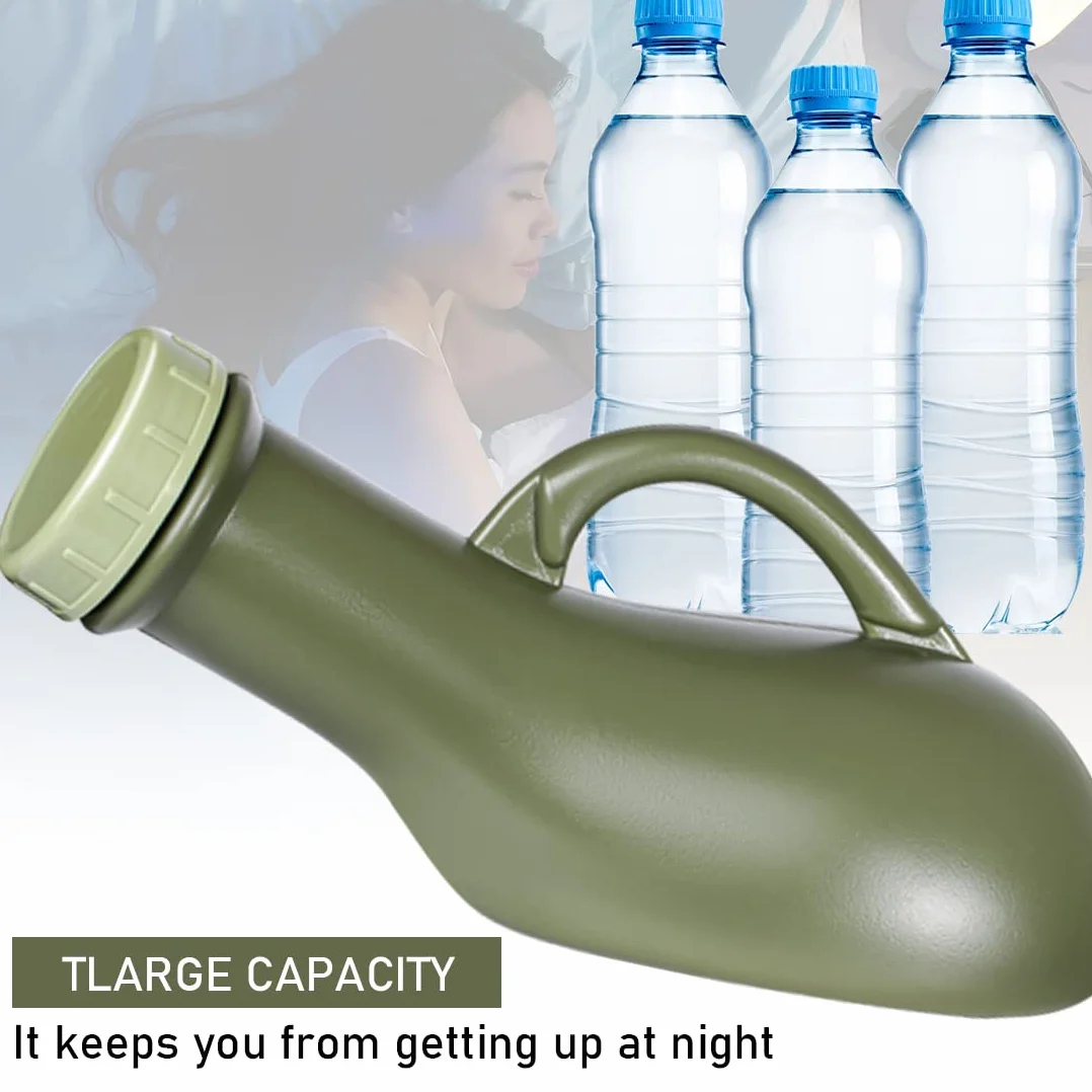 Urinoir portable 1L pour voyage camping voiture