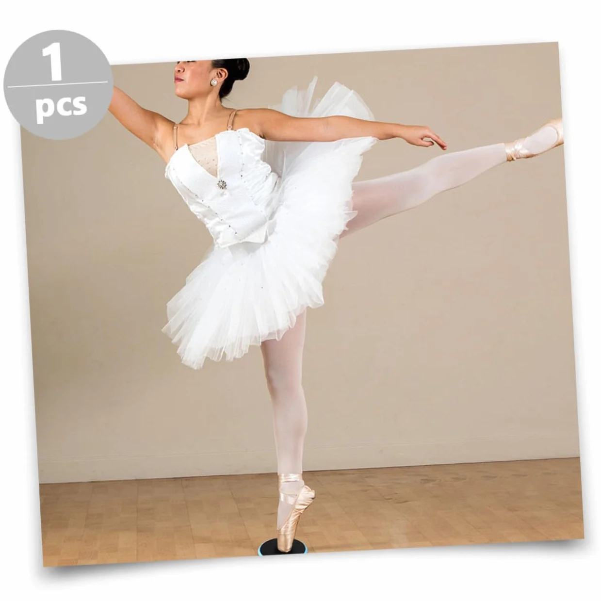 UKCOCO Planche de Rotation pour Ballet et Danse Disque Entraînement Tournant Portable Surface Lisse Antidérapante