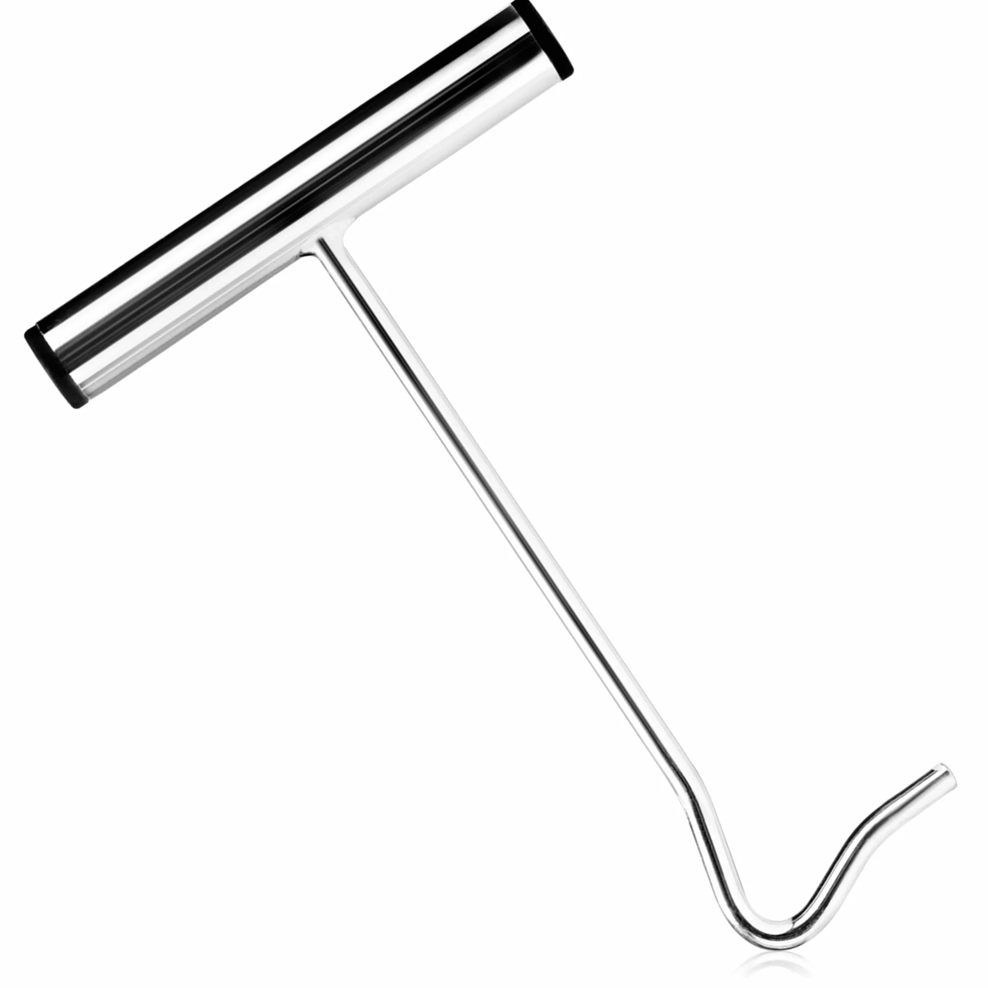 COM-FOUR® extracteur de Cheville en Acier Inoxydable 1 pièce - extracteur de Crochet pour Retrait Facile - Accessoires de Tente