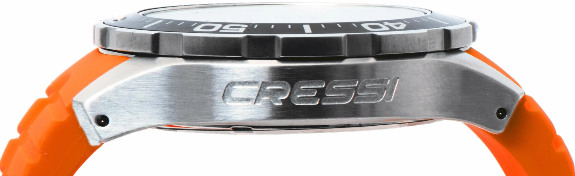 CRESSI Manta Montre de Plongée Homme Femme, Acier Inoxydable, 10 ATM