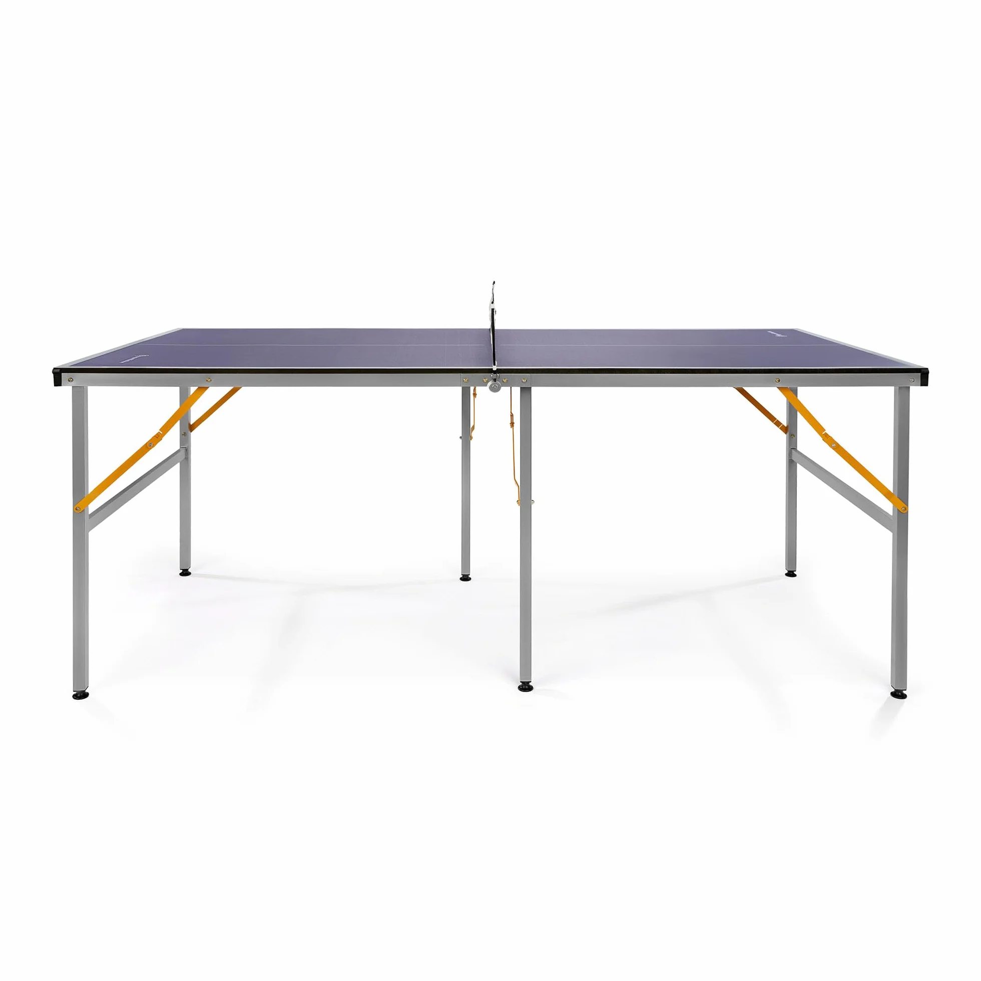 HyperMotion HYP32 Table de Ping Pong Pliante pour Enfants et Adultes, Modèle Compact d’Intérieur avec Filet, Raquettes et Balles, Facile à Transporter
