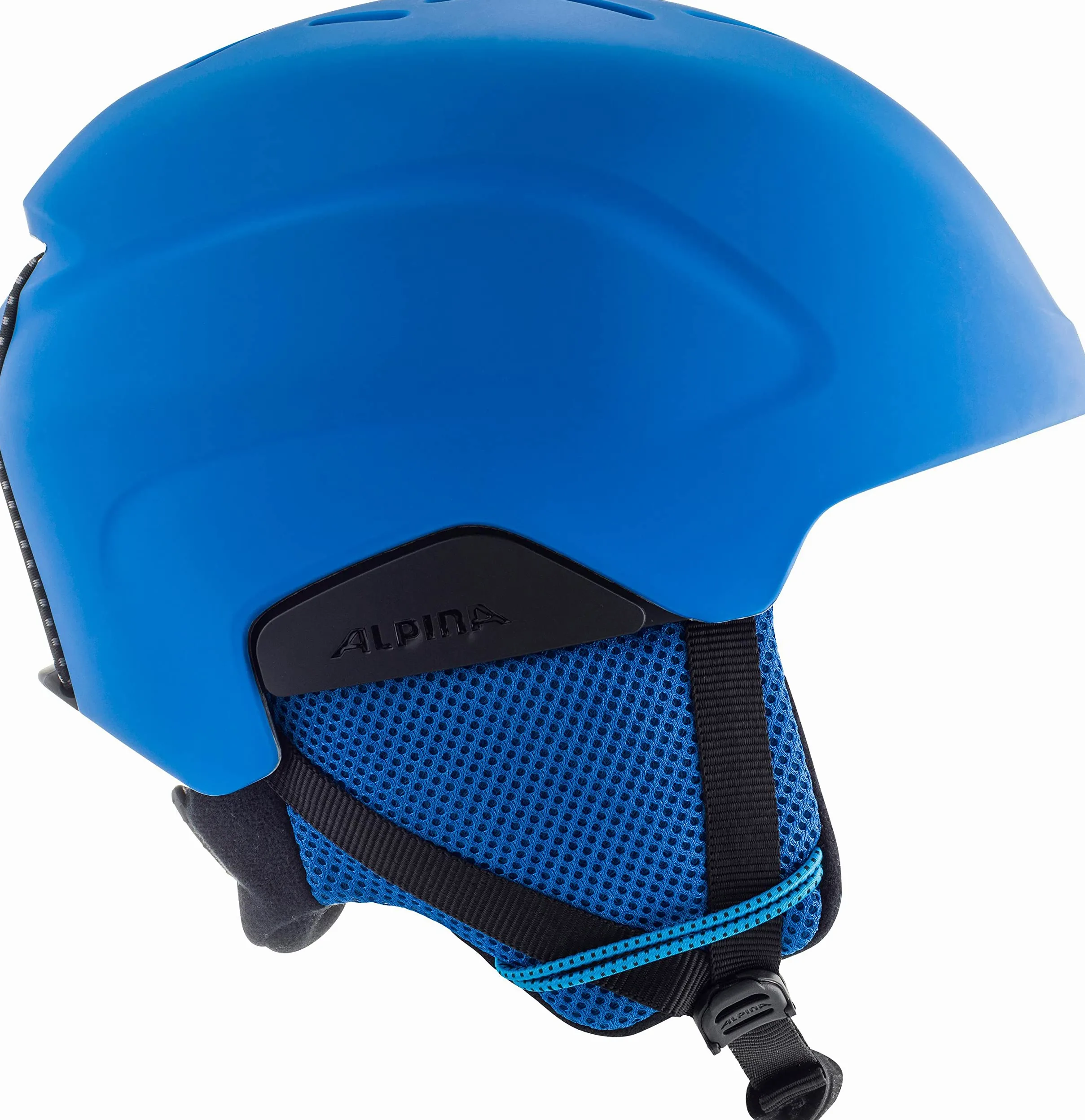 ALPINA Unisexe - Enfants, PIZI Casque de Ski, Blue Matt, 46-51 cm