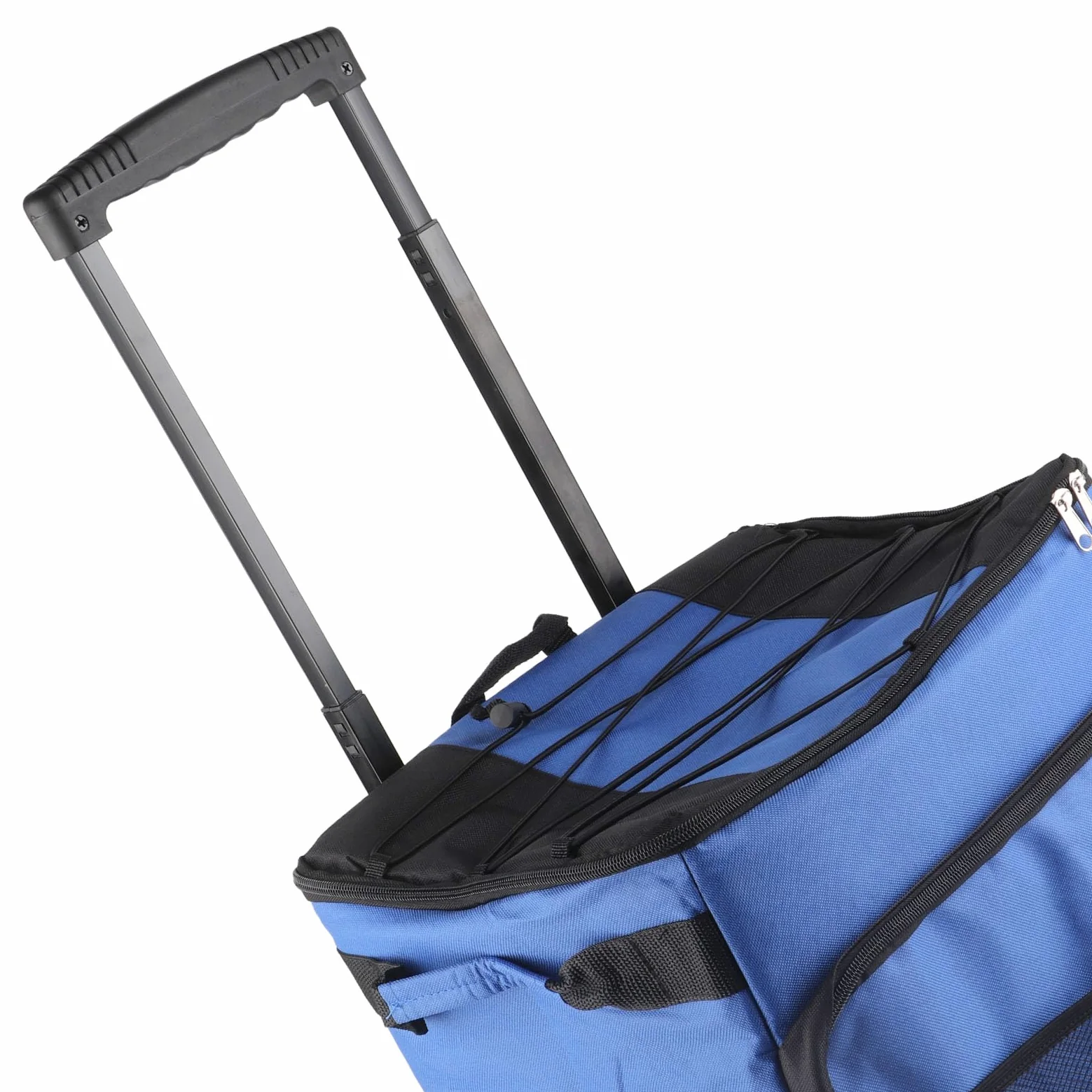 Glacière à roulettes sur Chariot, 35L Sac Isotherme Portable Isolé, Pliable Imperméable Anti-Fuite Glacière Souple pour Pique-Nique, Camping, La Plage Et Le Voyage à L'extérieur