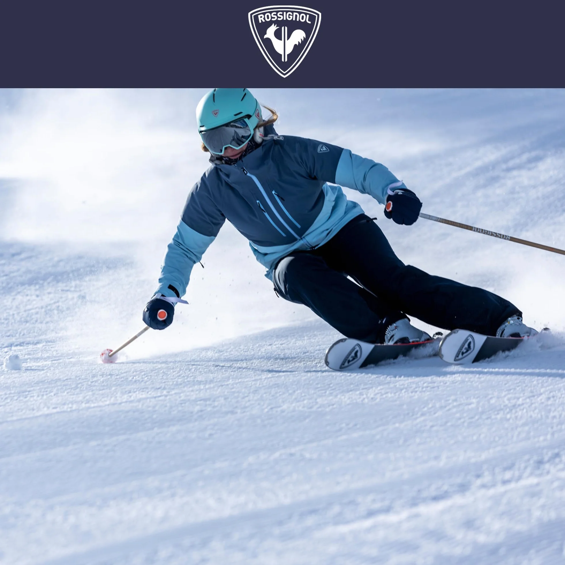 Rossignol Pack Ski Nova 2 Xpress + Fixations Xpress 10 Gw Blanc Femme