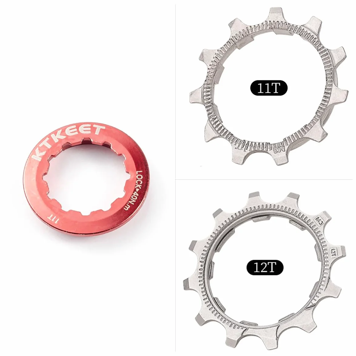 Cassette de vélo 12 vitesses 11-28T/32T/34T/36T/46T/50T/52T pour VTT/vélo de route 12 vitesses compatible avec Shimano Ultegra XT Sunrace Sram