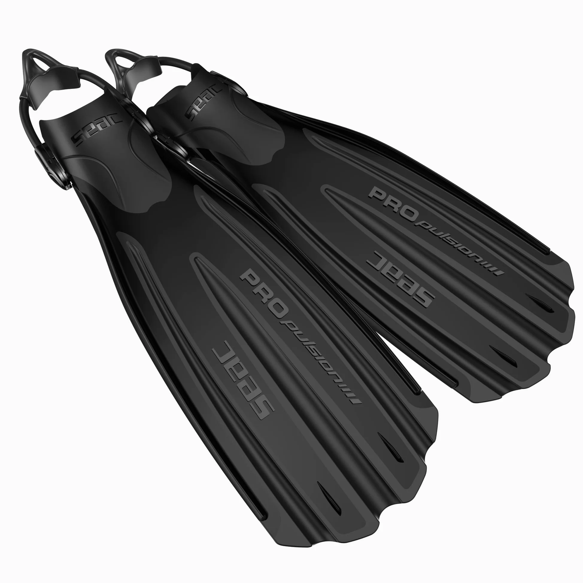 SEAC Propulsion S, Palmes de plongée avec Sangle élastique, Made in Italy