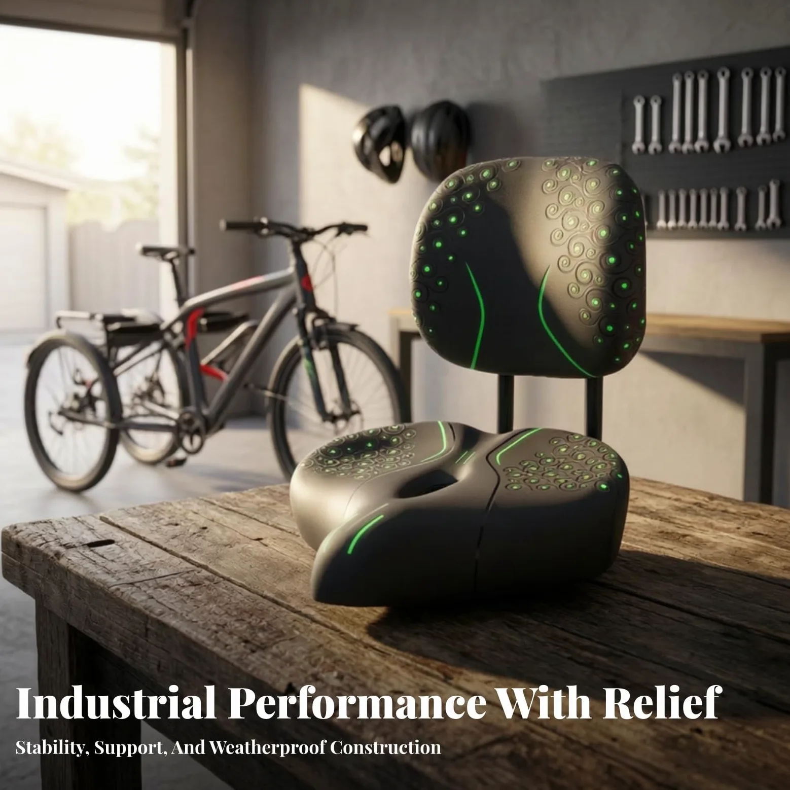 Selle Vélo Universelle Ergonomique | Robuste, Rembourrée, Selle Vélo Large, pour , Quotidien, Navetteurs