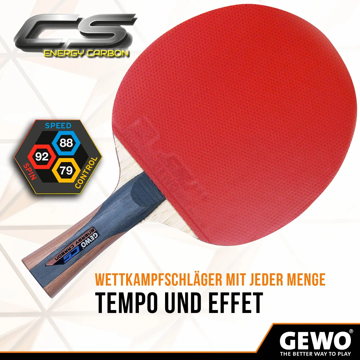 GEWO Schlger CS Energie Carbone