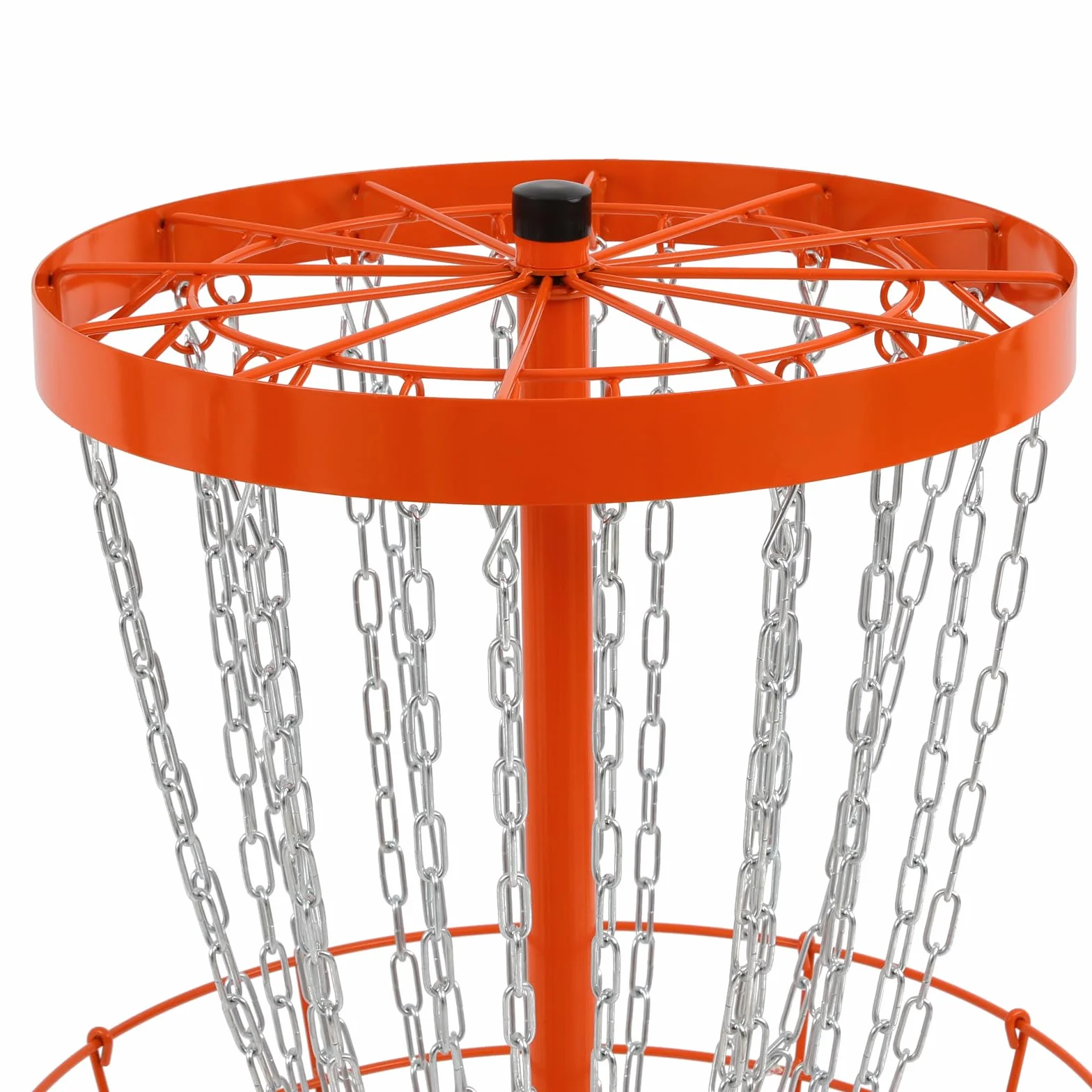 Panier de golf portable Disc Golf 24 chaînes pour jardin parc camping