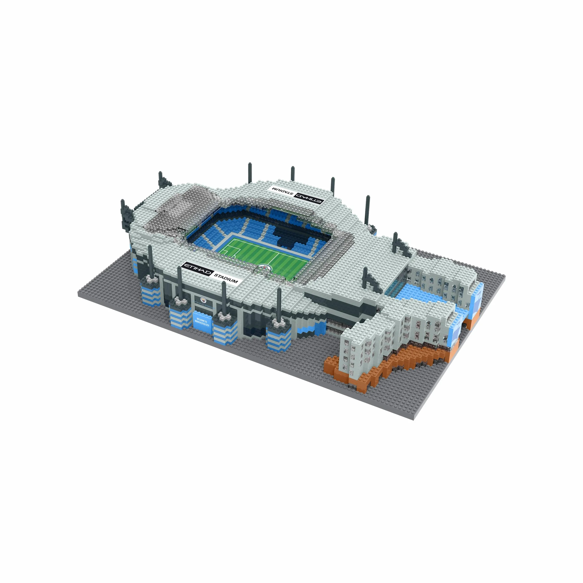 Manchester City FC Etihad BRXLZ Stade 3D Briques Jouet de Construction FOCO