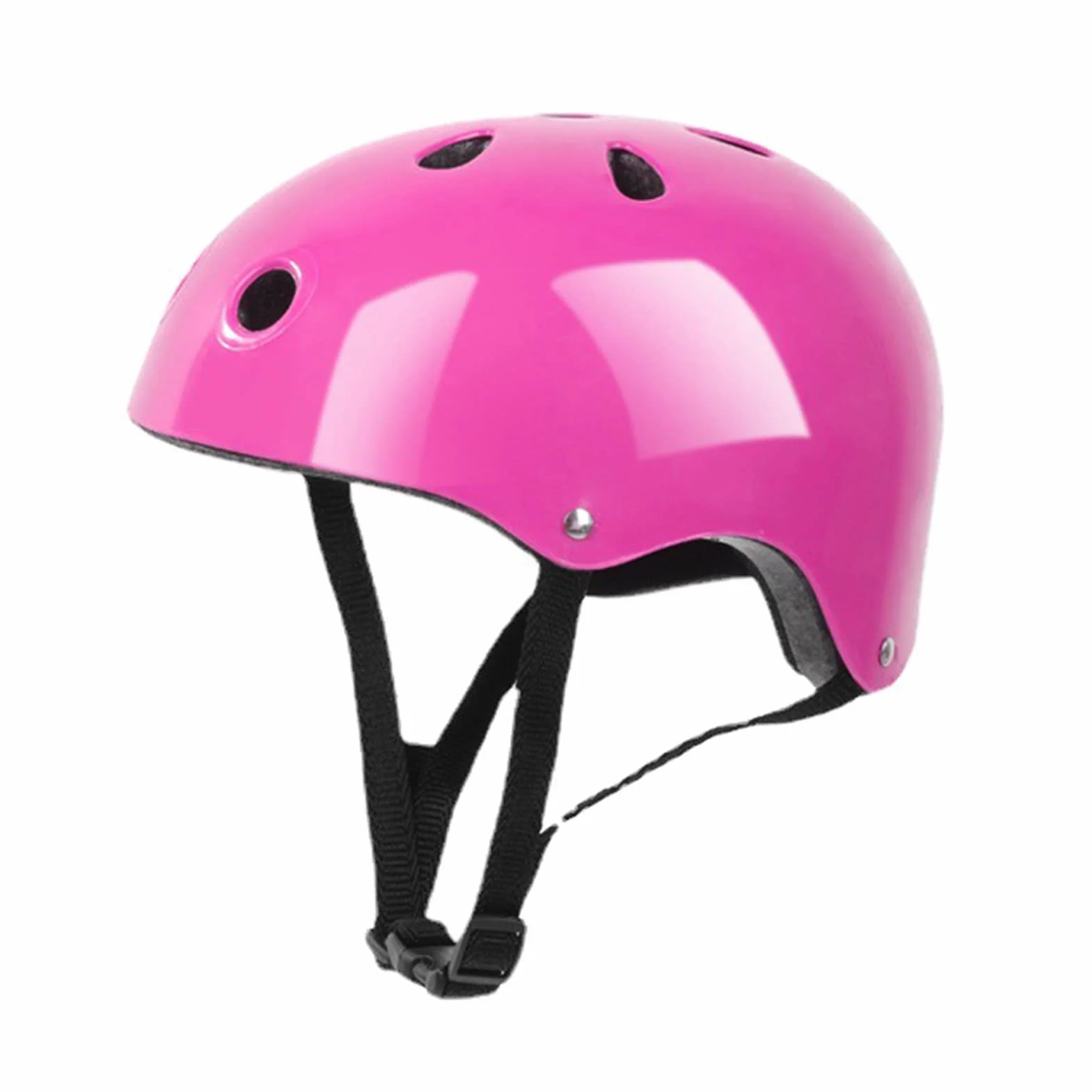 Casque pour Enfants Éponge Douce Coque ABS Mousse EPS Haute densité Rose