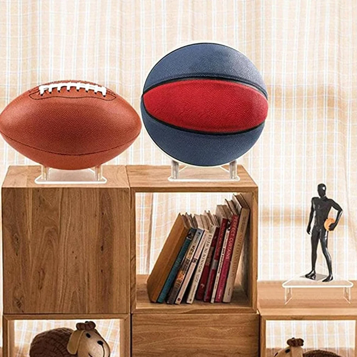 Support de Ballon de Football Universel Acrylique pour École Maison