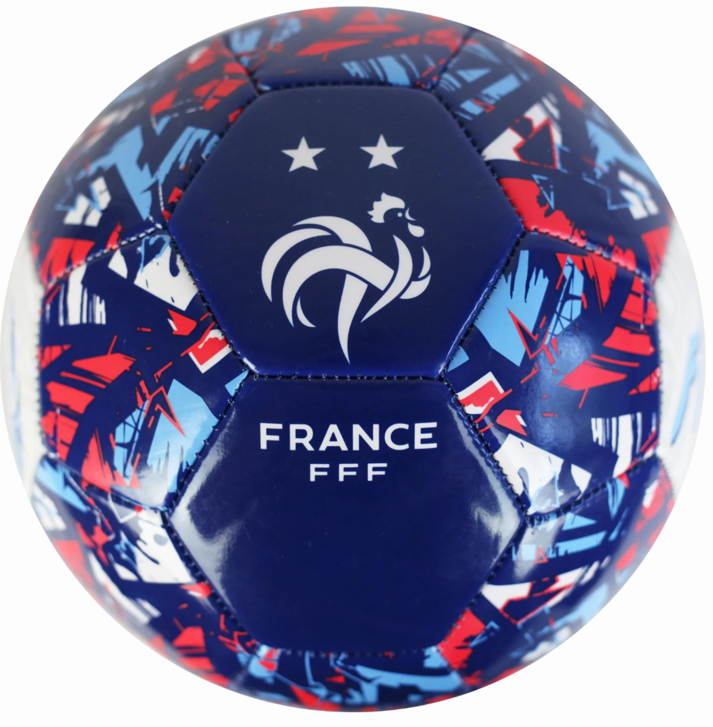 Ballon de Football France 2 étoiles Collection Officielle Equipe de France T 5