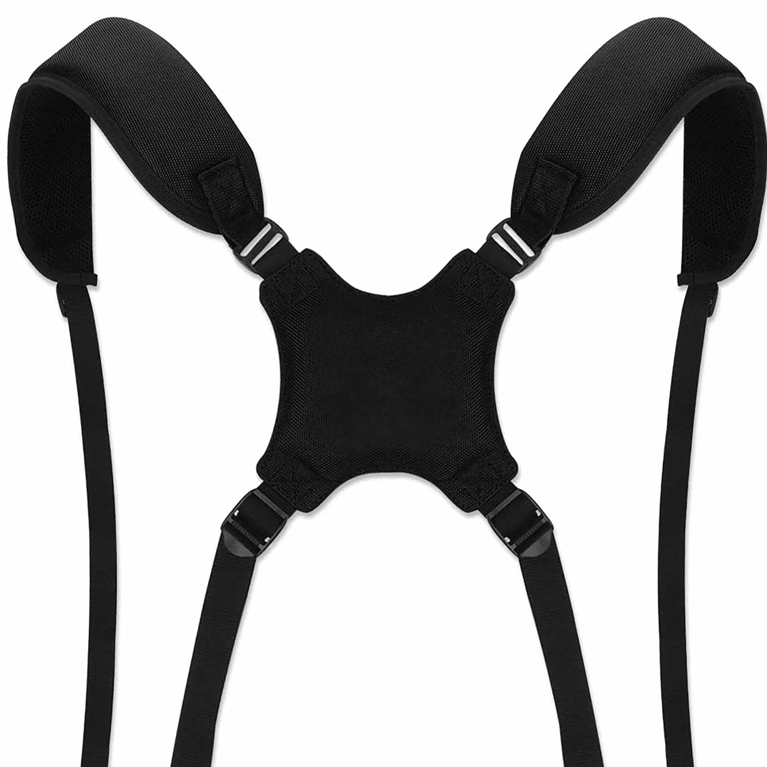QOTSTEOS Bandoulière rembourrée réglable pour sac de golf, sac à dos, accessoires de sac de golf (noir)