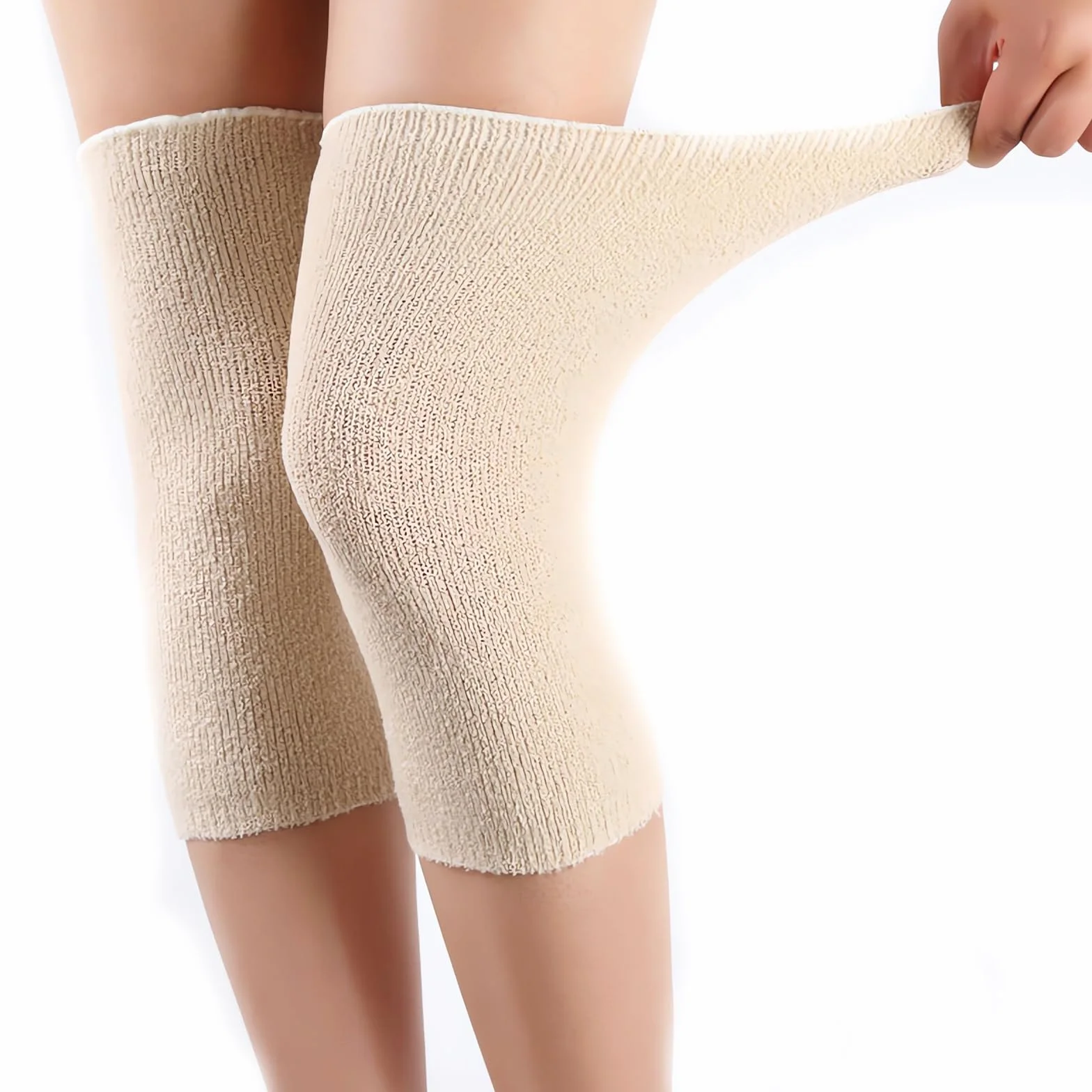 Genouillères de Danse Femme 28×12 cm – Protection Genoux Sport Manchon Élastique Respirant