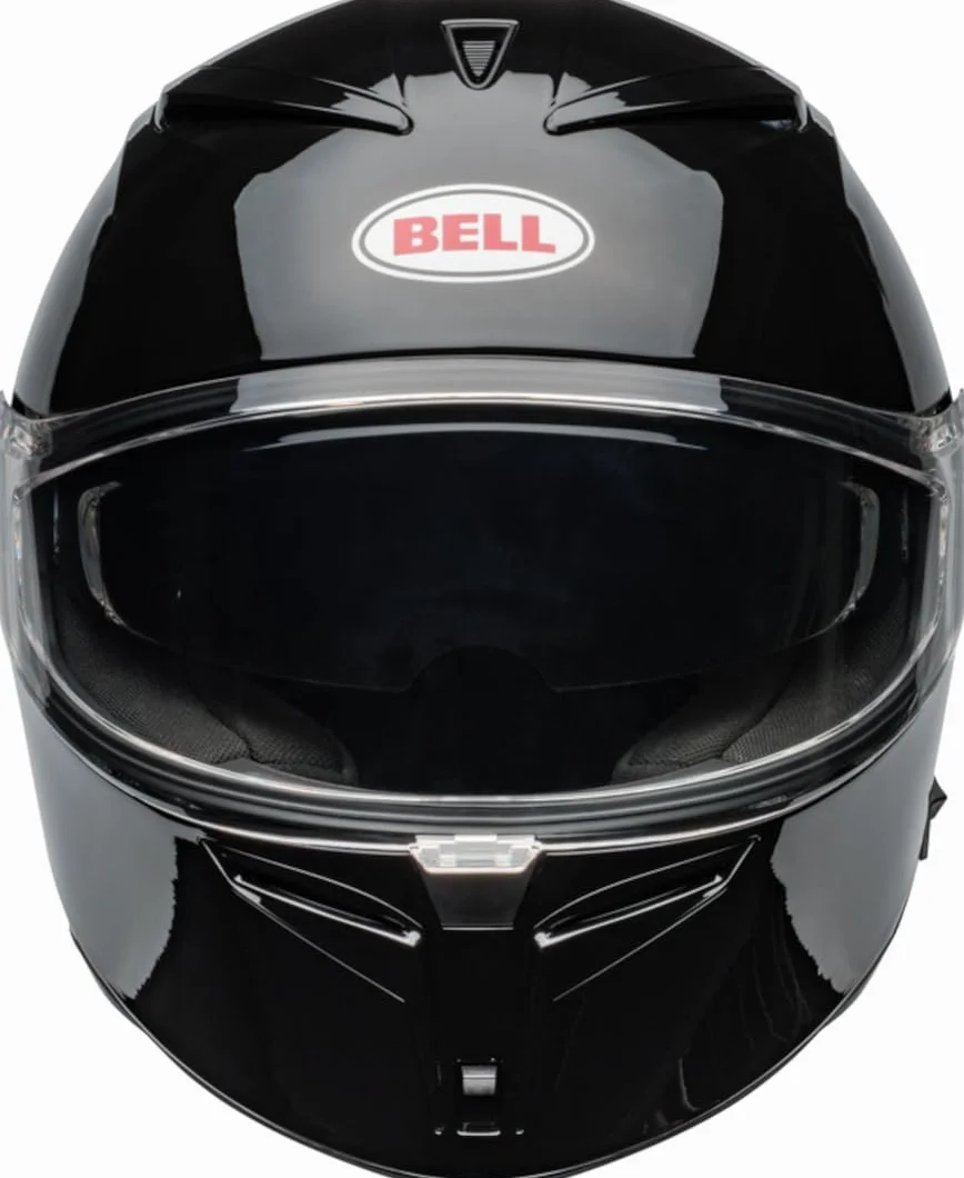 Bell Lithium Solid ECE Casque Moto Coque Dynamique, Visière Solaire Intégrée, Doublure EPS Multi-Densité, Optique Classe 1, Écran Pinlock, Couleur : Black, Taille : M