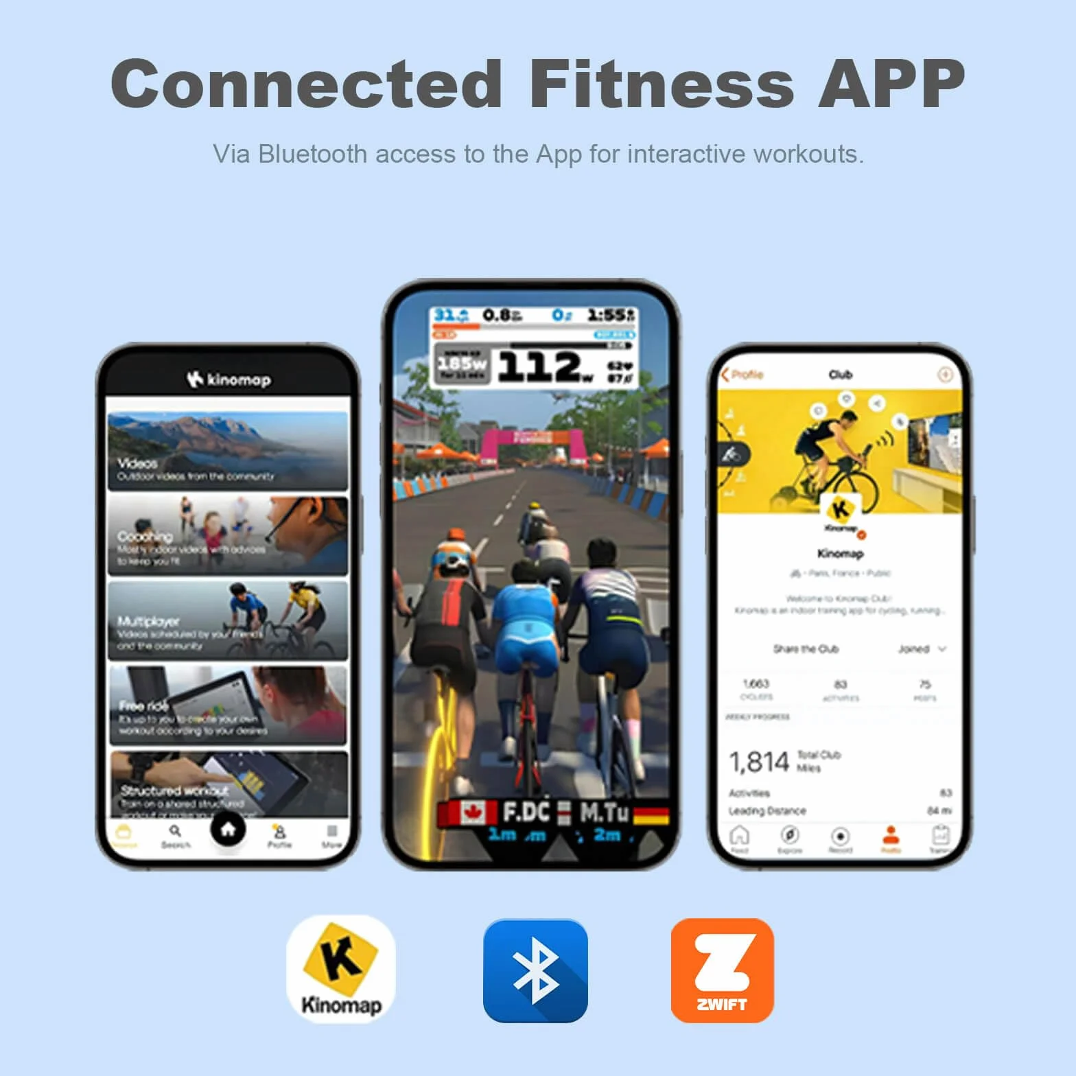 Vélo Elliptique Bluetooth Fitness 16 Niveaux Résistance Volant Inertie 6 KG Écran LCD Silencieux Maison