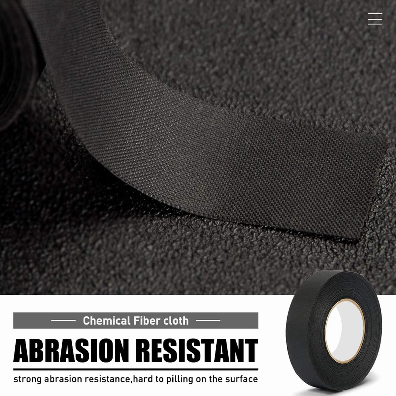 2 Pièces Grip Tape Noir Ruban Adhésif Anti-Dérapant 25M x 25MM Hockey Bâton Badminton Raquette