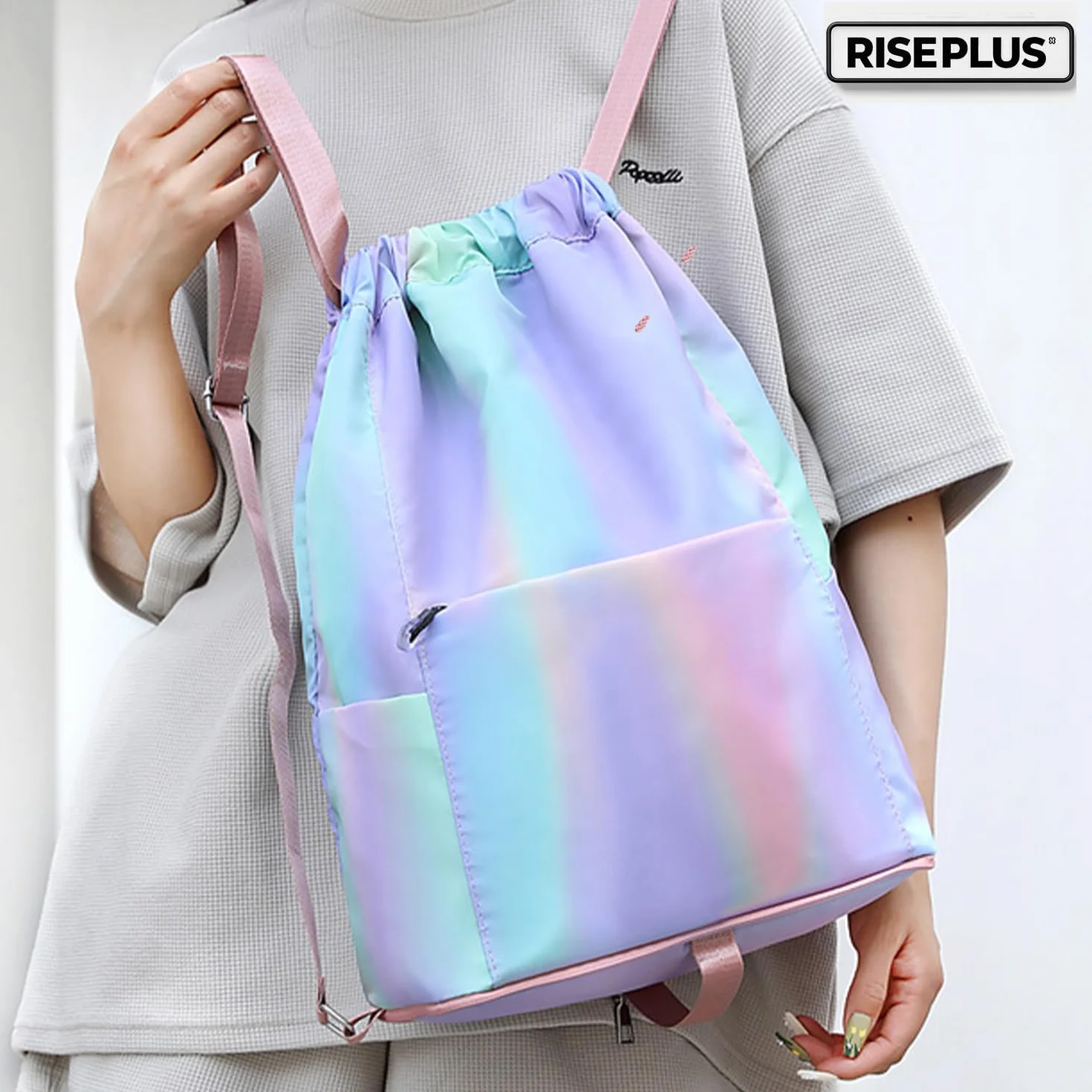 Sac à Dos Grand Imperméable Multifonction Sport Femme Homme Piscine Gym Voyage 43x32x16cm