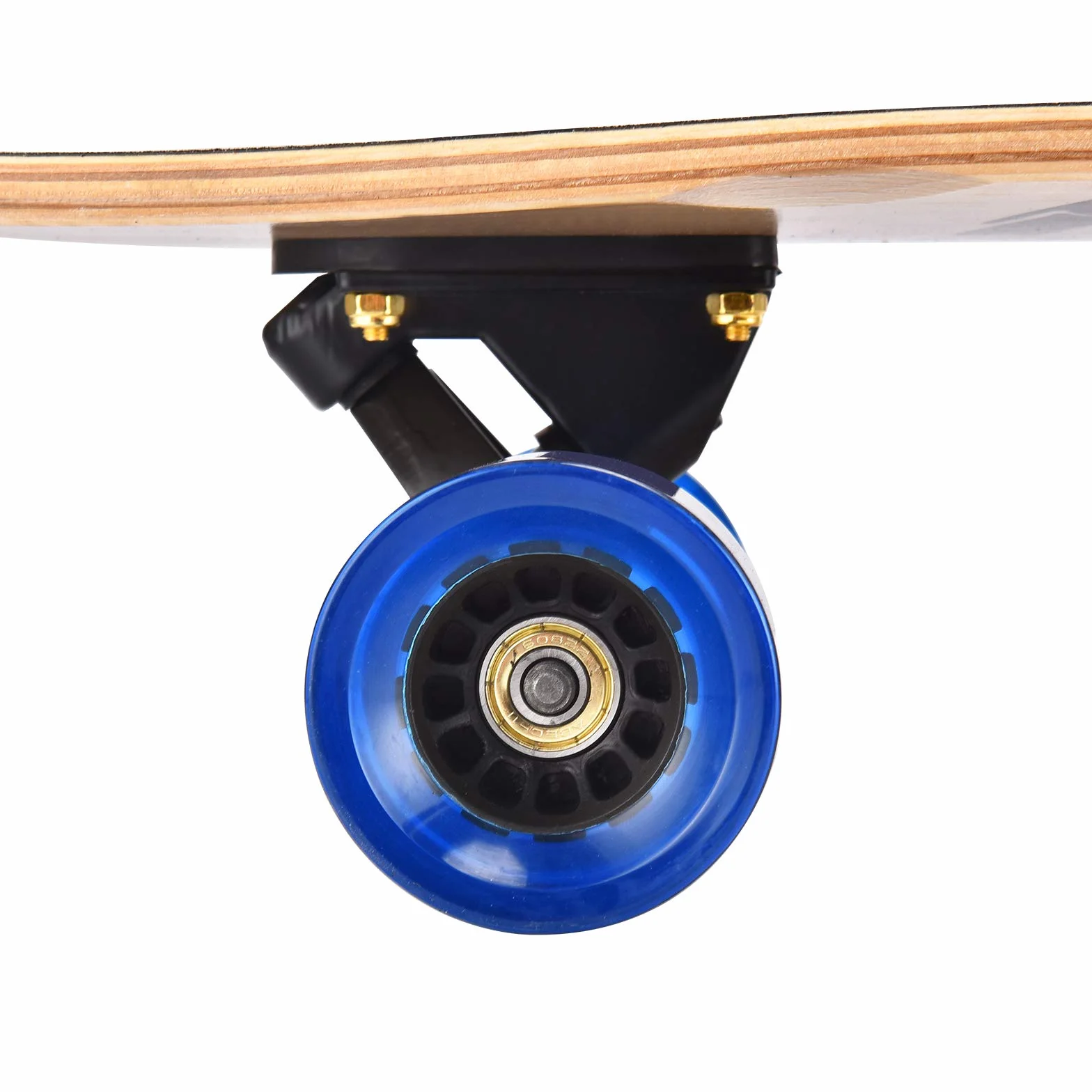 Longboard Skateboard Complet 106,7 cm Érable Croisière Free-Style Descente