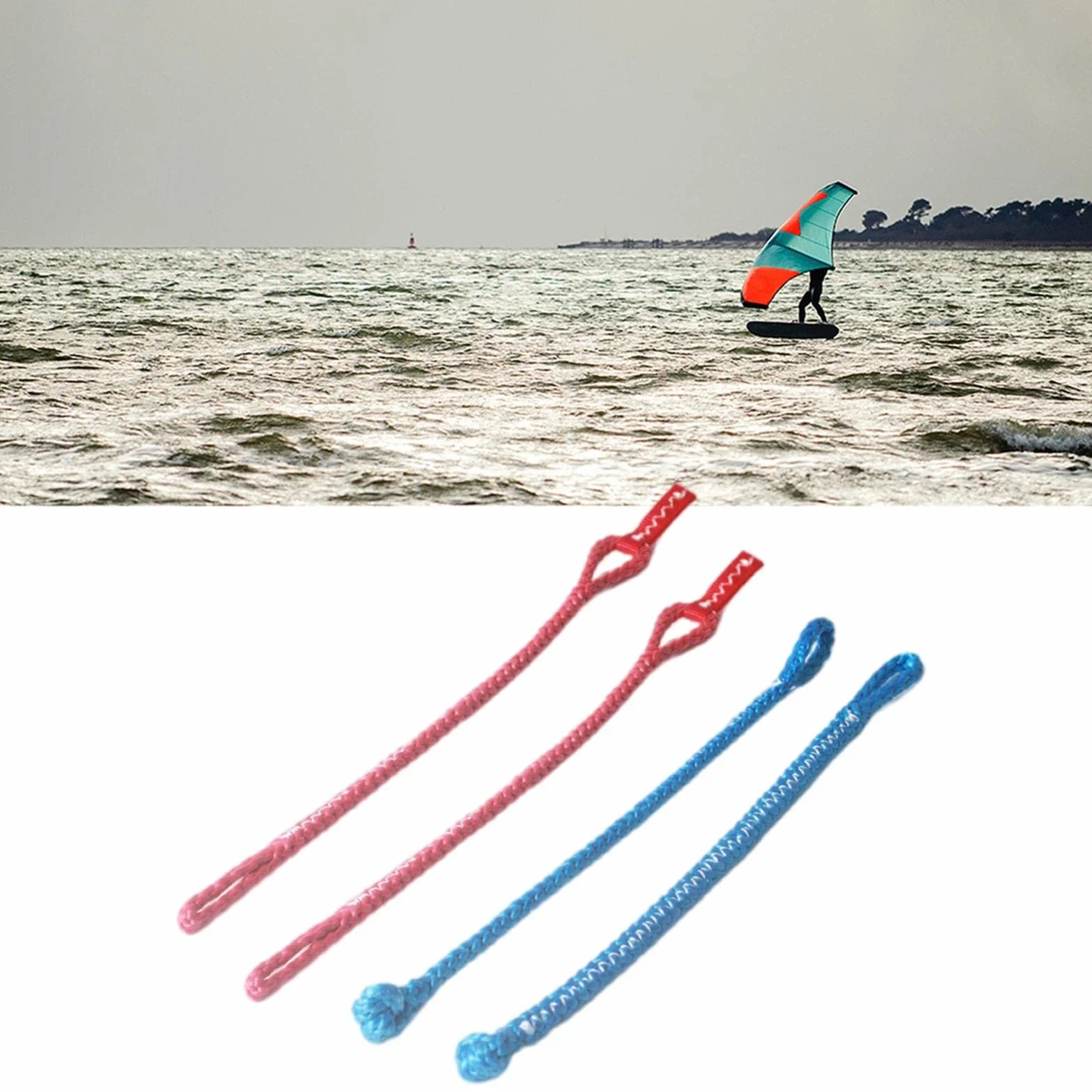 Universal Kiteboarding Pigtails Set 1000kg Kitesurf Bar Pièces de réparation