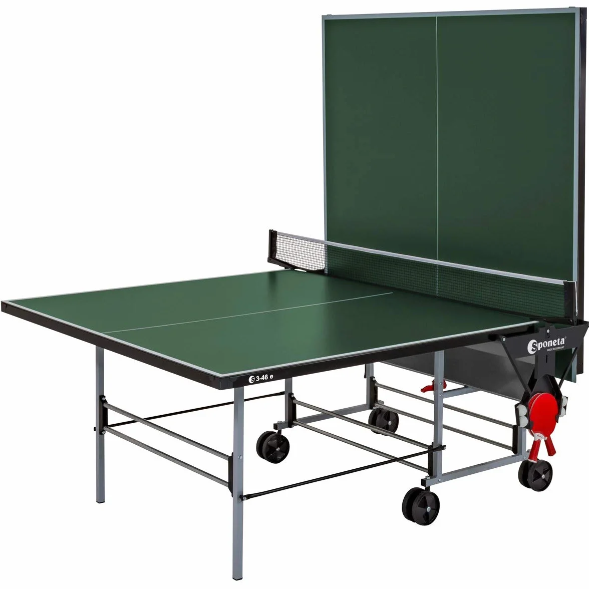 Sponeta S 3-46 e Sportline - Table de Tennis de Table d'extérieur résistante aux intempéries - Vert