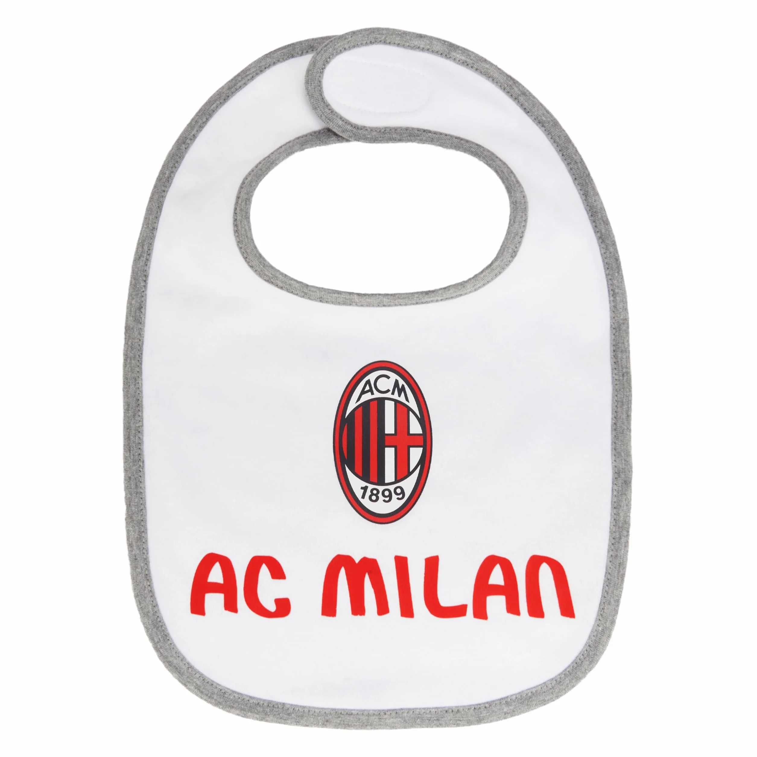A.C. Milan Bavoir Blanc Taille Unique Bébé garçon