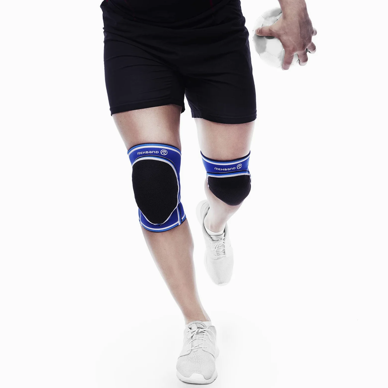 Rehband Genouillère protège-genoux en néoprène pour protection de volleyball ou de volleyball