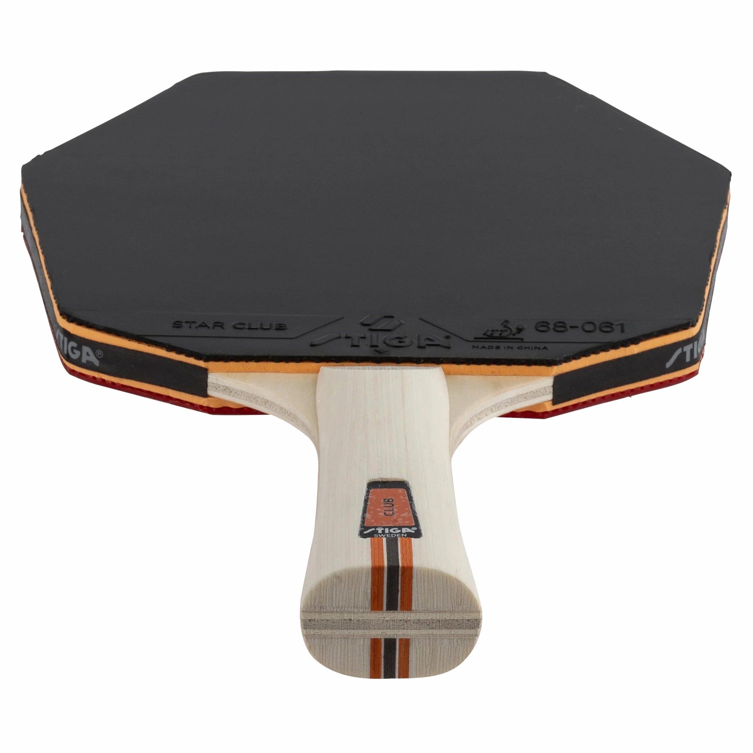STIGA Club Cybershape Raquette Tennis de Table Bois 5 Plis Star Club Grand Sweet Spot