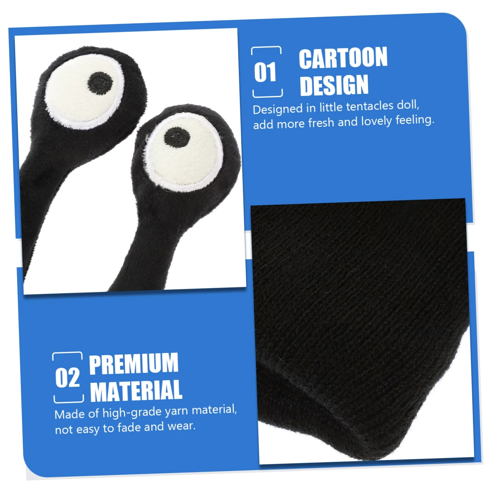 Toddmomy 3pièces Couvre-Casque De Ski Cartoon Décoratif Housse De pour Casque De Ski Et Chaud pour Adultes
