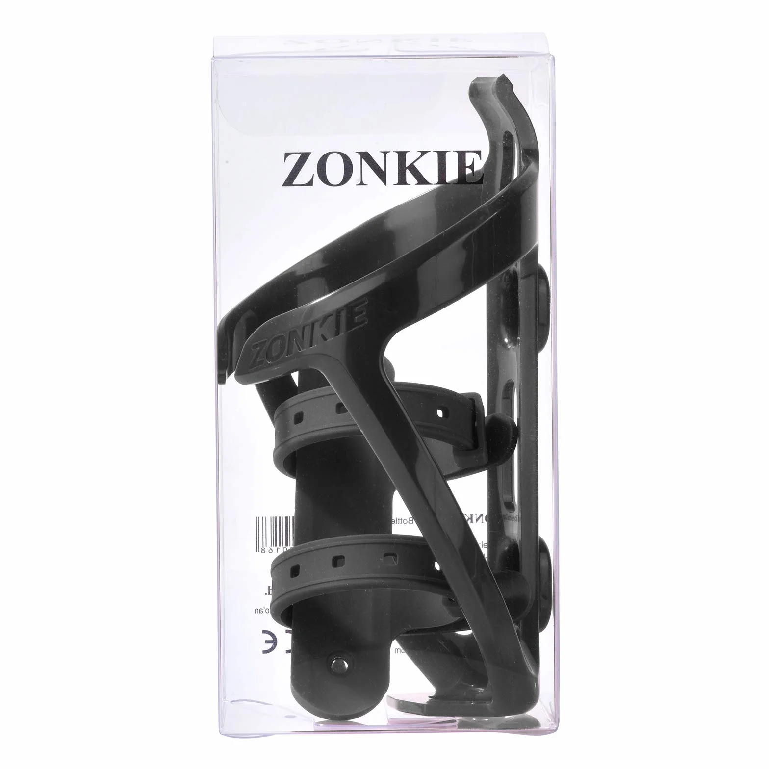Porte-Bouteille de vélo en Plastique avec Base de Montage Noir