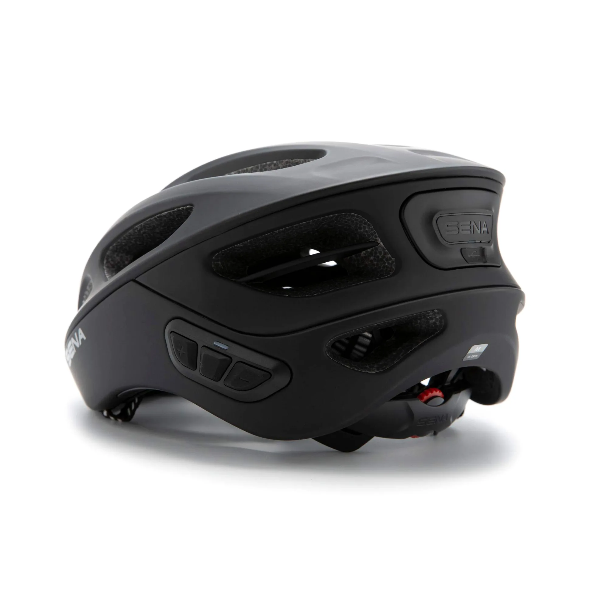 Sena R1 Casque de Vélo Connecté (Matte Black, S)