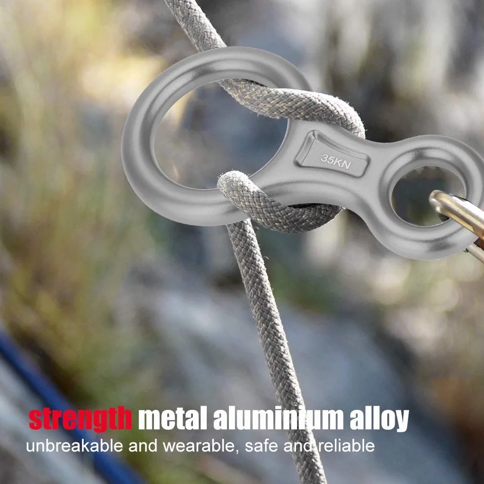 Figure 8 Descendeur Escalade 35KN Alliage d'Aluminium