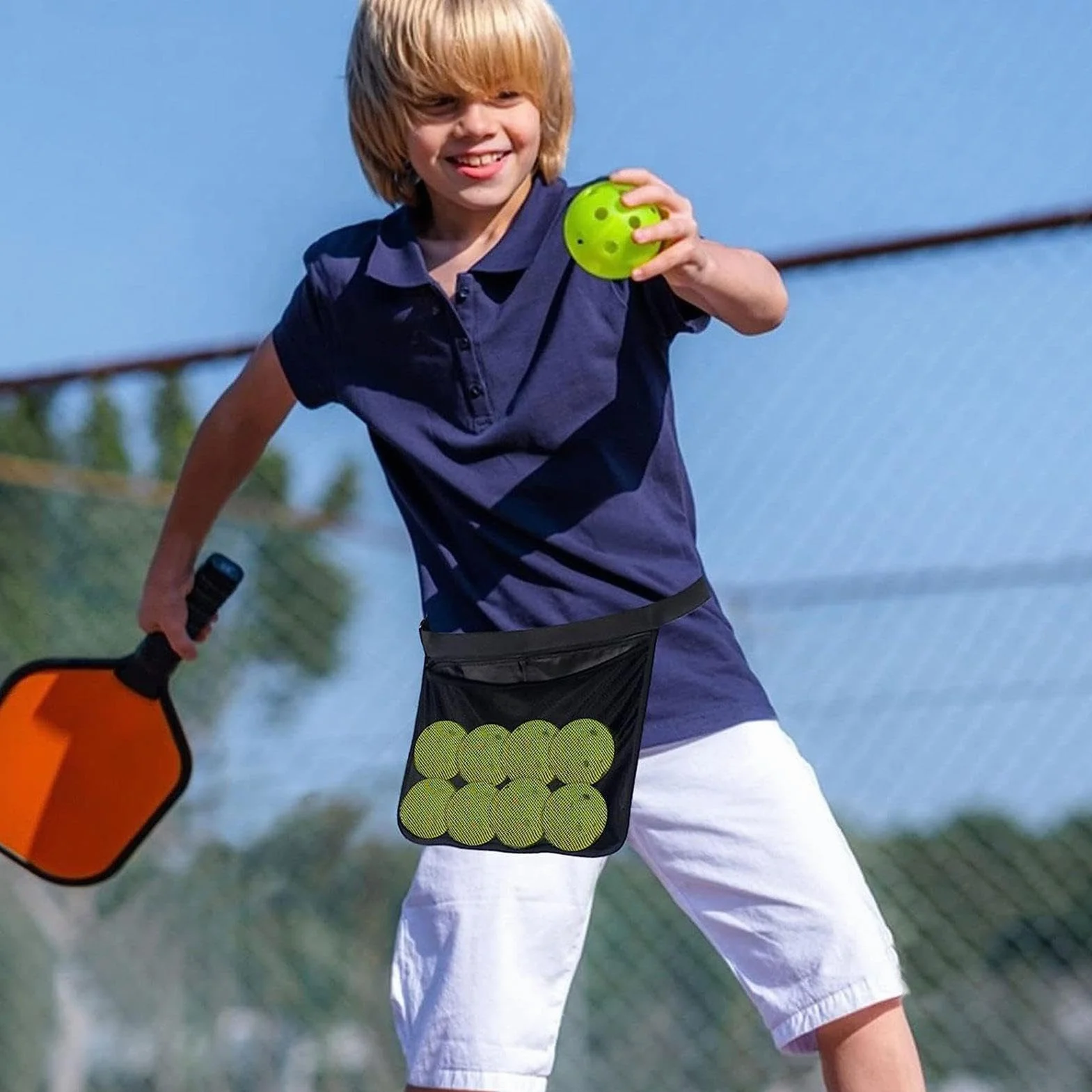 Support de Bande de Balle de Tennis, Support de Balle de Tennis | Support de Pochette de Taille pour Balle de Tennis,Sac de Ceinture portatif de Sac de Balle de Tennis pour Le Sac Banane de