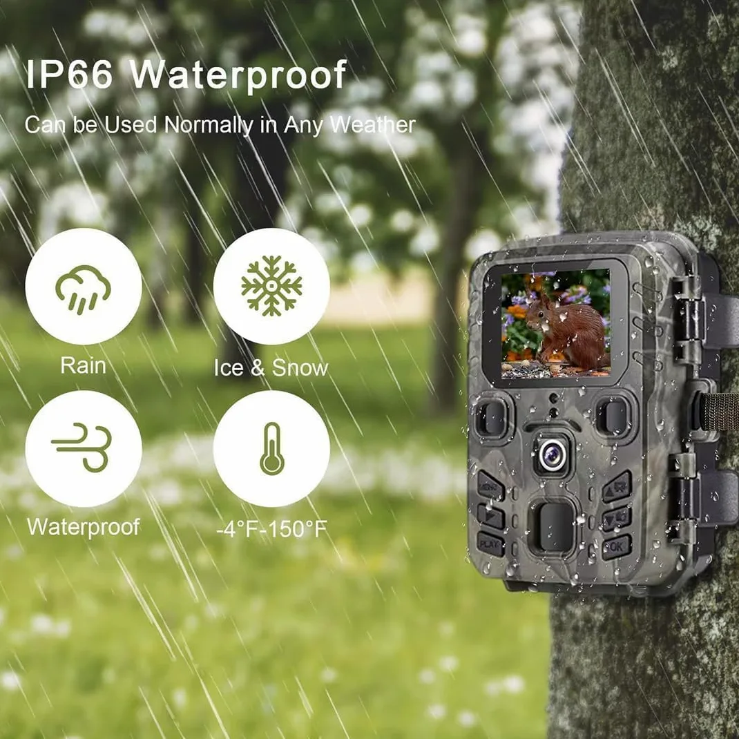 Générique Faunpeak Wildlife Camera for Garden, with Night Vision Motion Activated, 4k Night Vision, Trail Cam (1pc)
